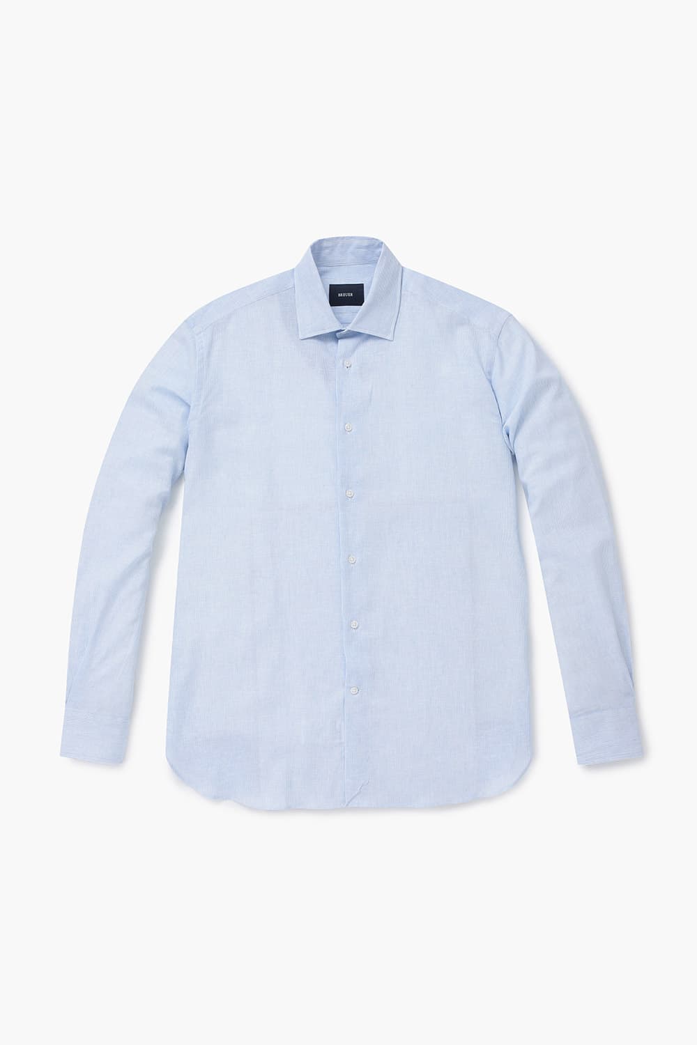 린넨 혼방 스트라이프 셔츠 ORI20101