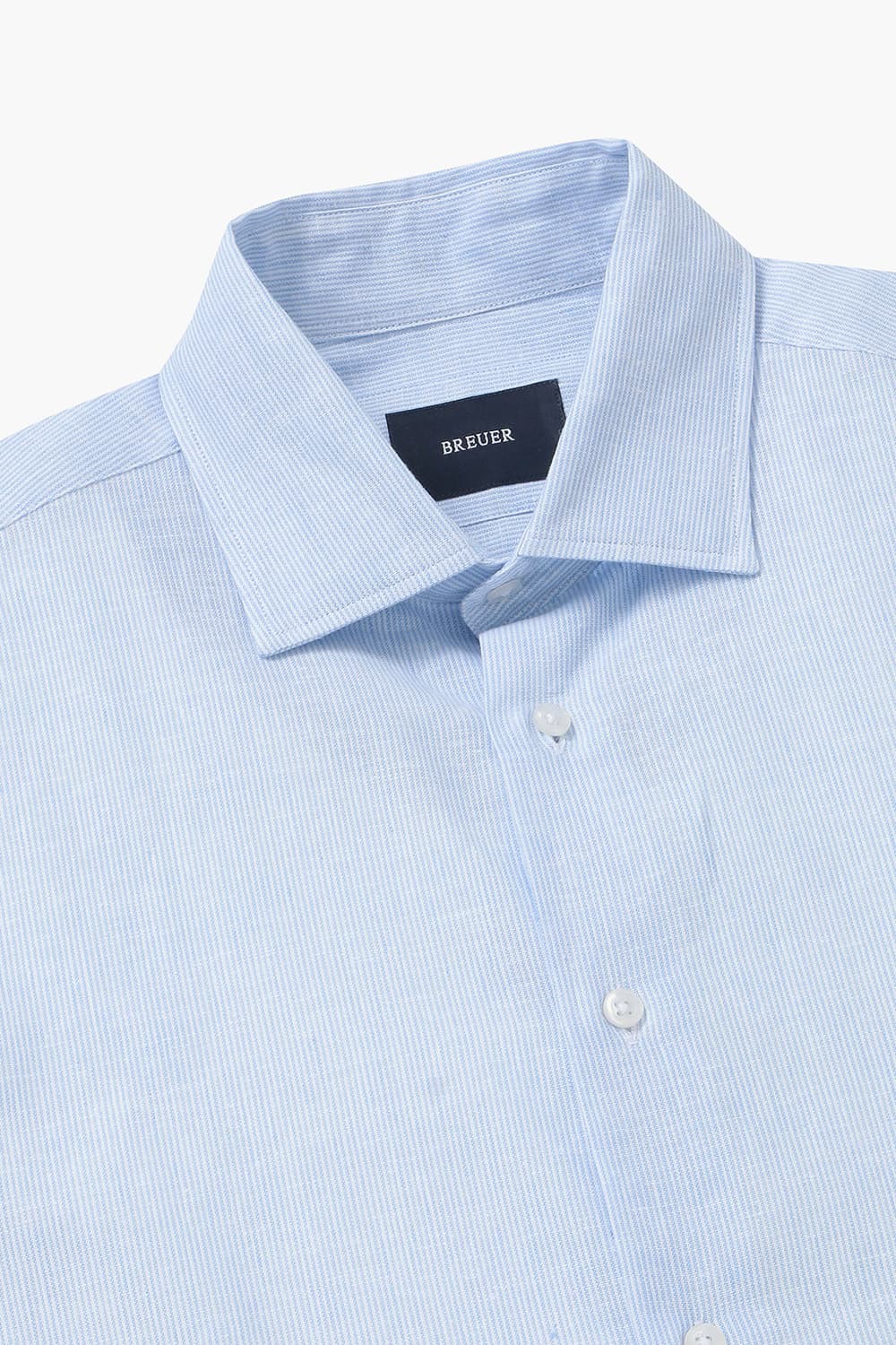 린넨 혼방 스트라이프 셔츠 ORI20101