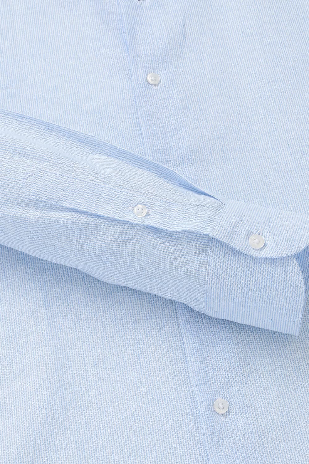 린넨 혼방 스트라이프 셔츠 ORI20101