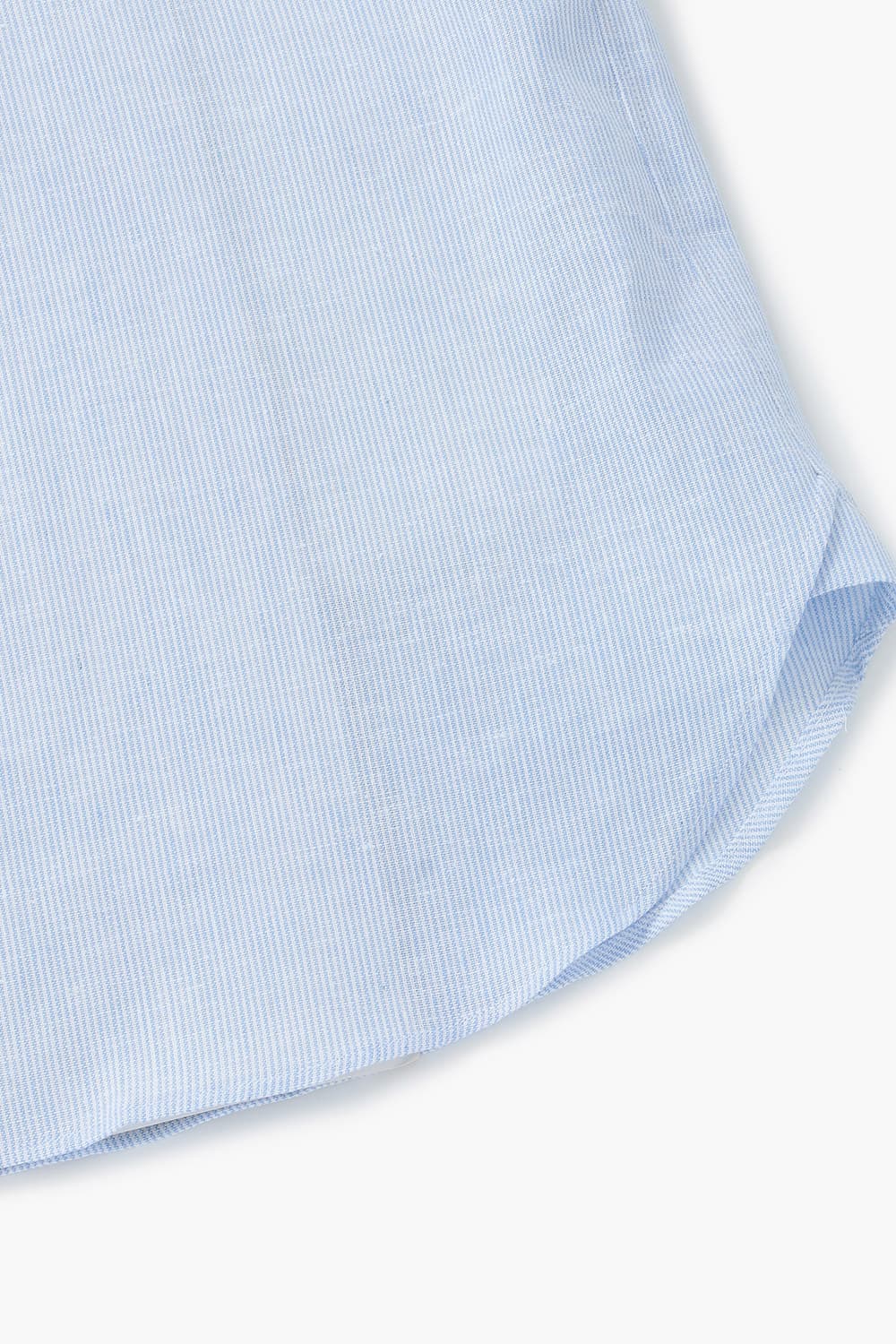 린넨 혼방 스트라이프 셔츠 ORI20101