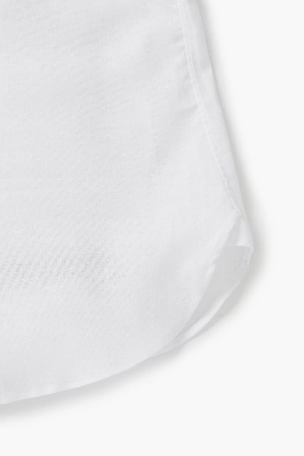 린넨 혼방 베이직 셔츠 ORI200W001