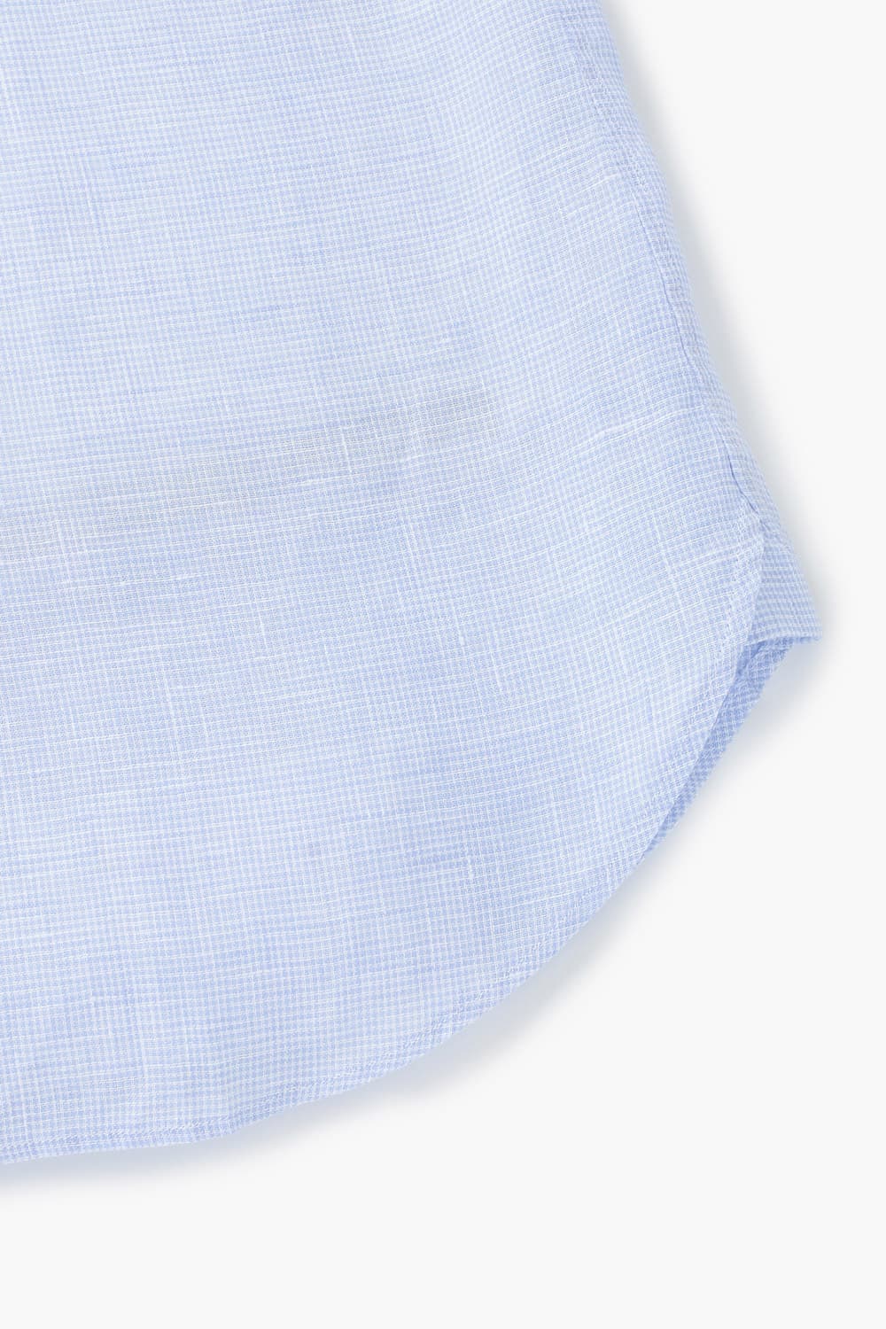 린넨 마이크로 하운드투스 셔츠 BE050P441003