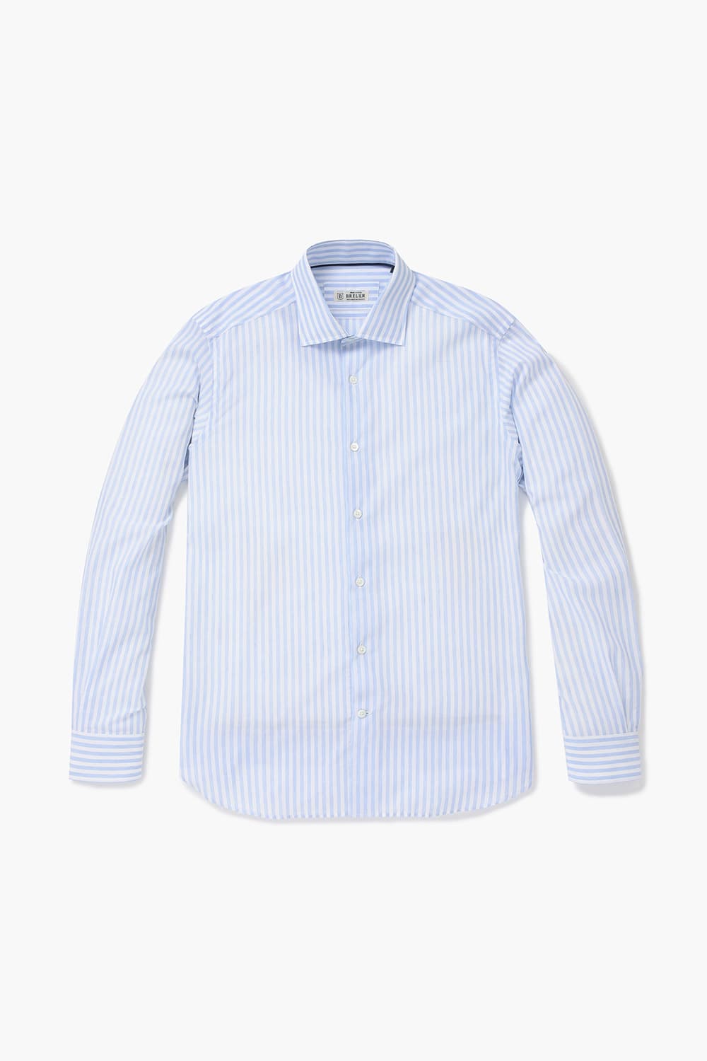 린넨 혼방 스트라이프 셔츠 BE090P442401