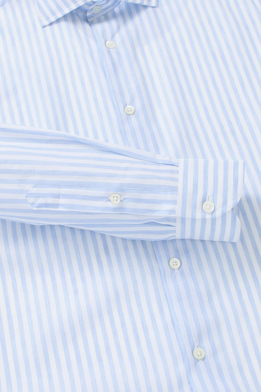 린넨 혼방 스트라이프 셔츠 BE090P442401