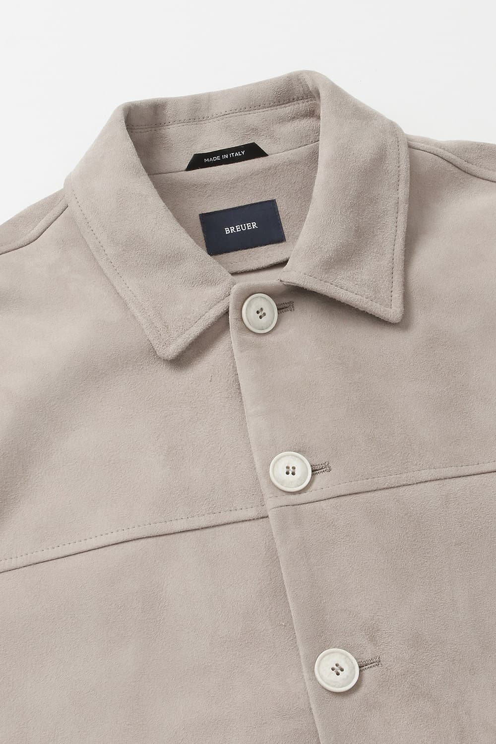 램스킨 셔츠형 캐주얼 자켓 4S63P322BISSKAN027