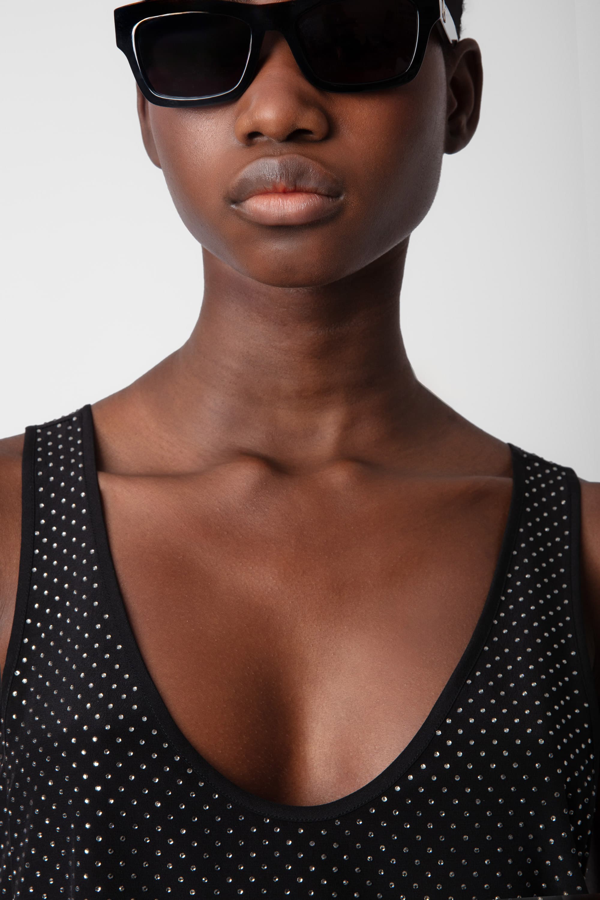 Carys Strass Silk Top