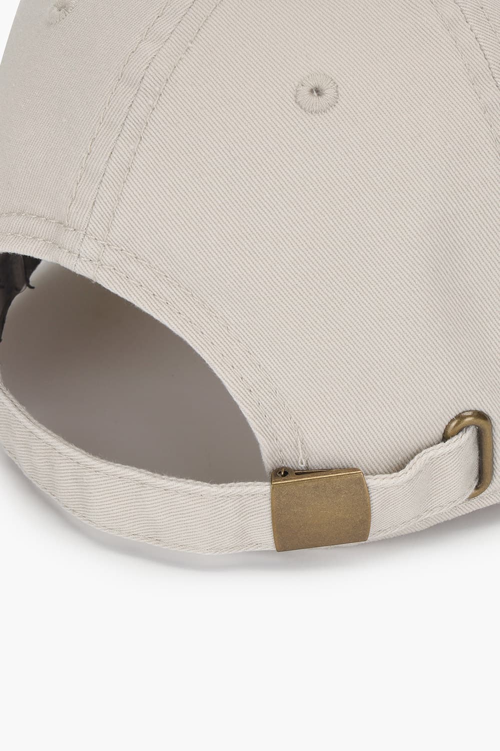 코튼 트윌 로고 볼캡