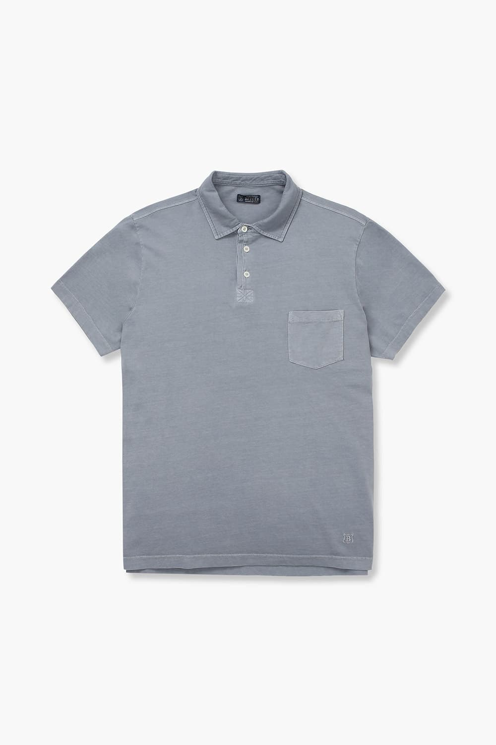 코튼 버튼 다운 포켓 반소매 티셔츠 69170P461809