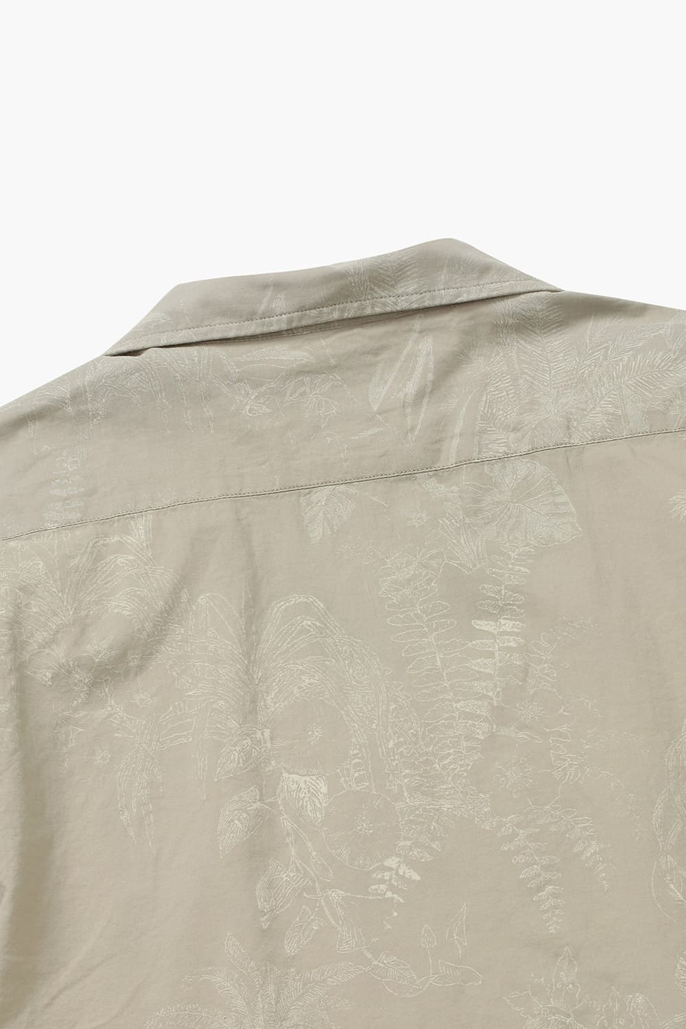 코튼 웨스턴 포켓 테일러드 카라 016 라이트카키 반소매 셔츠