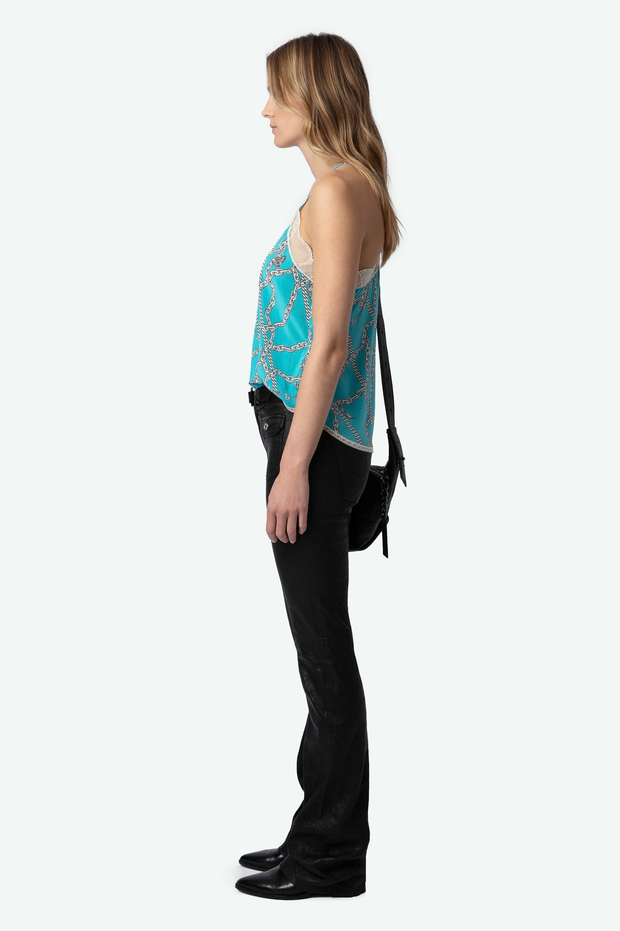 Christy Chain Silk Camisole