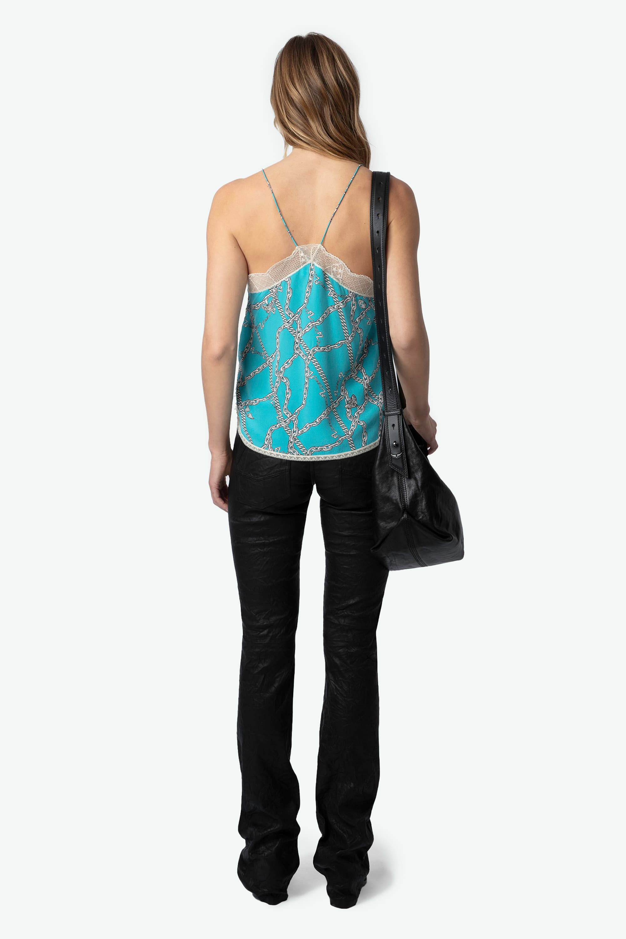 Christy Chain Silk Camisole