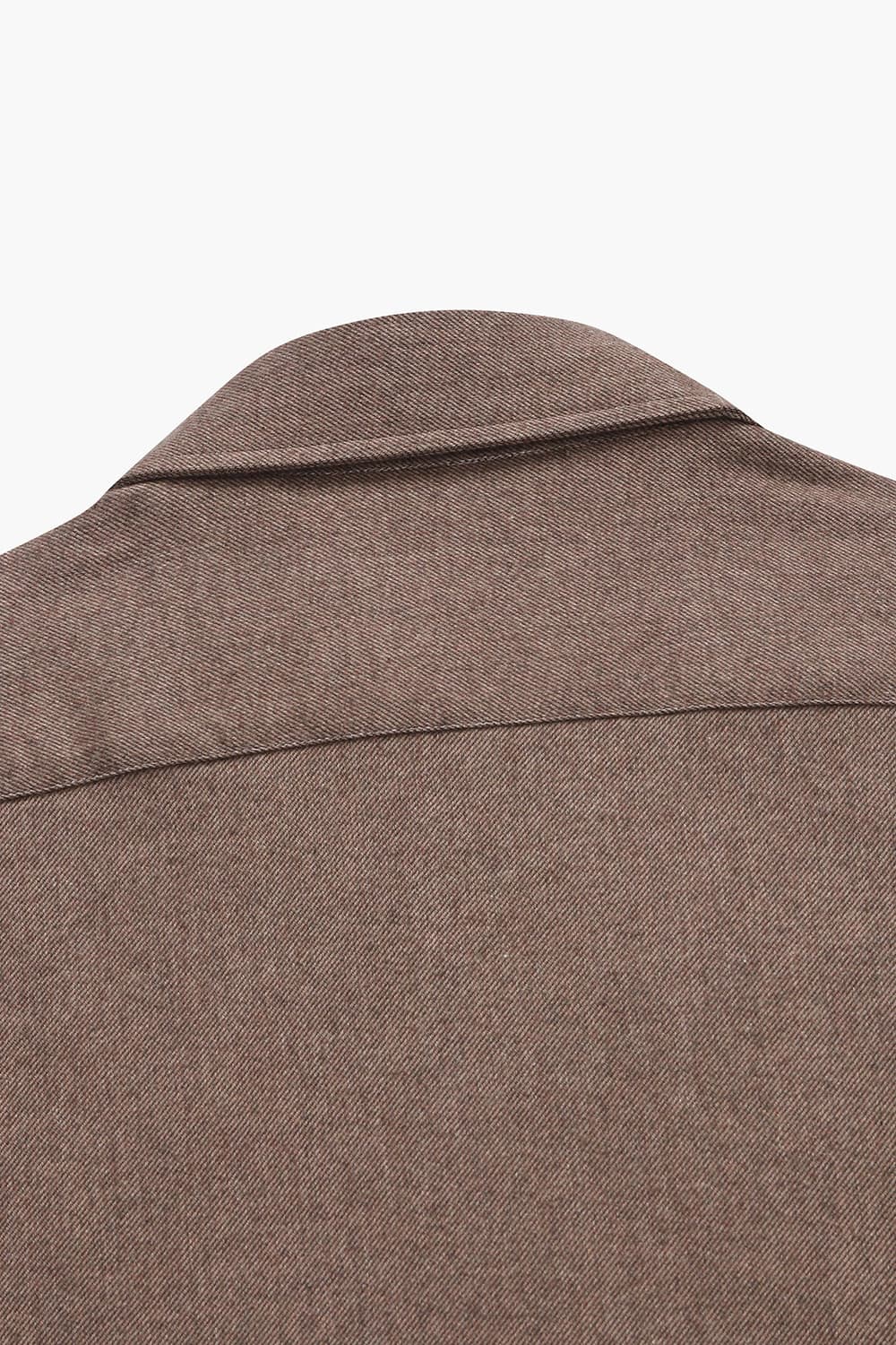 코튼 트윌 플란넬 셔츠 BE160H440607