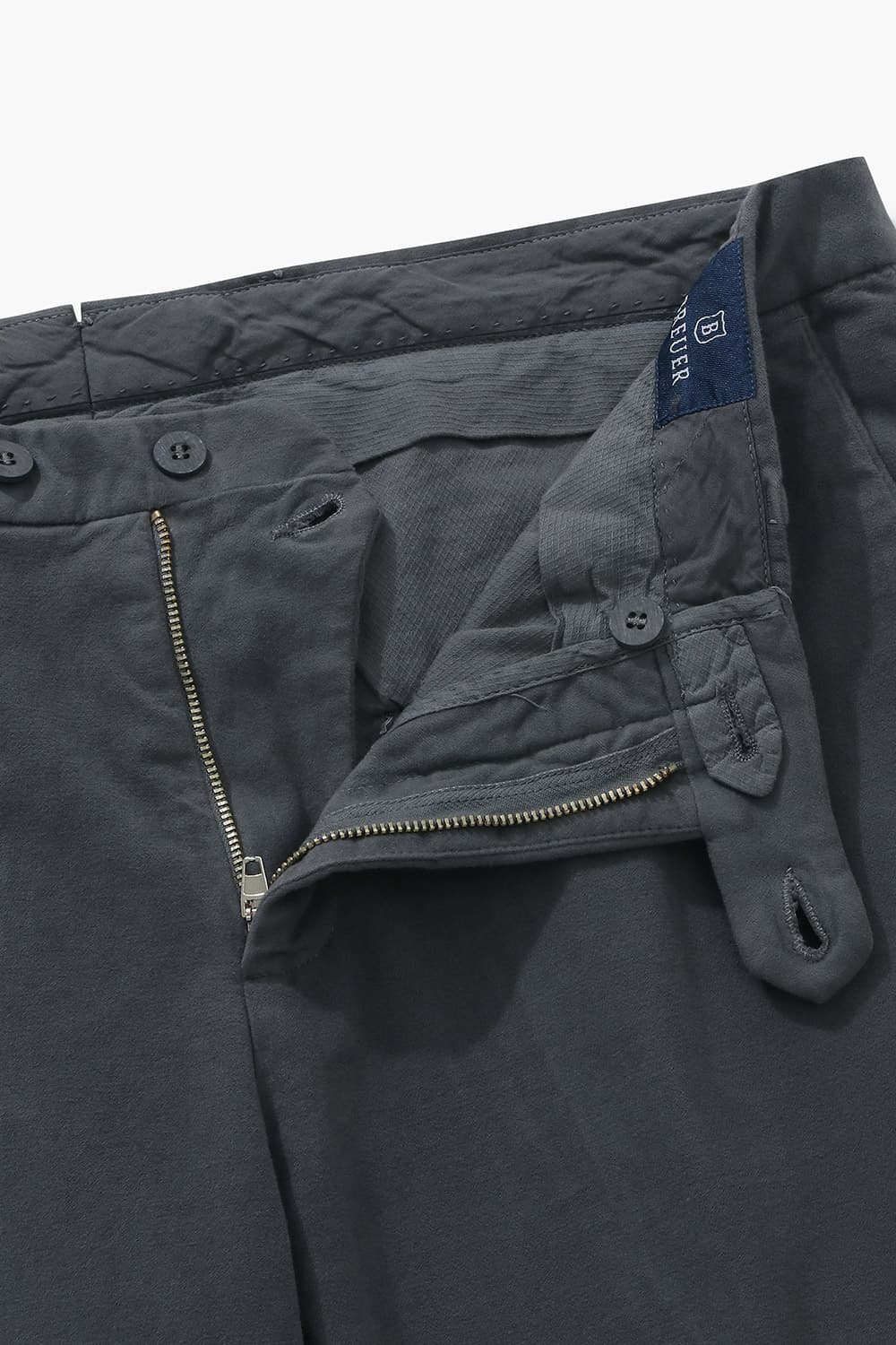 ALBIZZATE 코튼 테이퍼드 팬츠 4F808ST12409