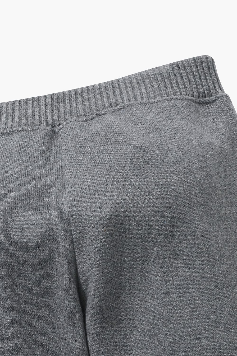 PANTALON 캐시미어 드로우스트링 조거 캐주얼 팬츠 BHR003H453809