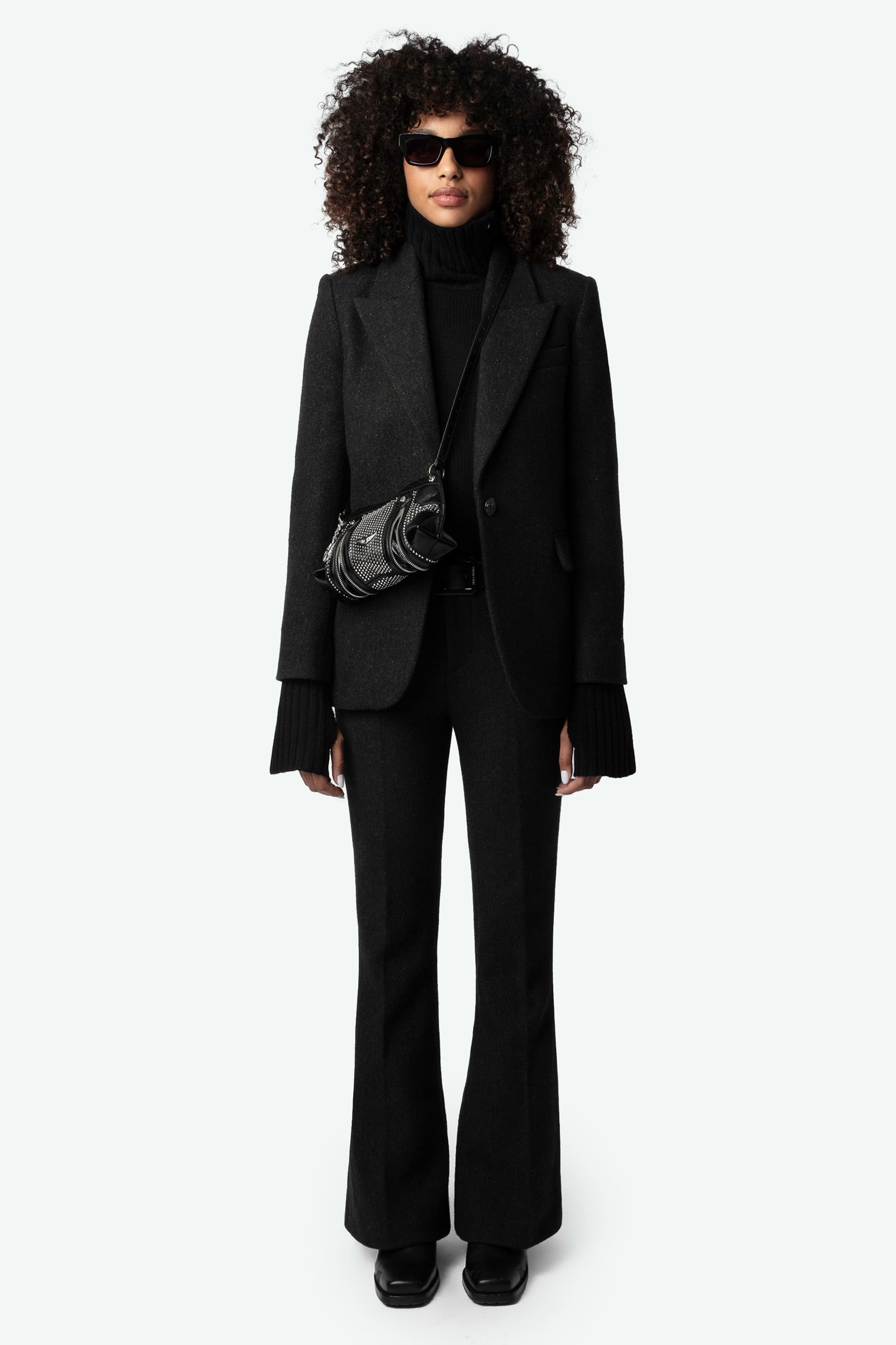 Vingt Chevron Wool Jacket