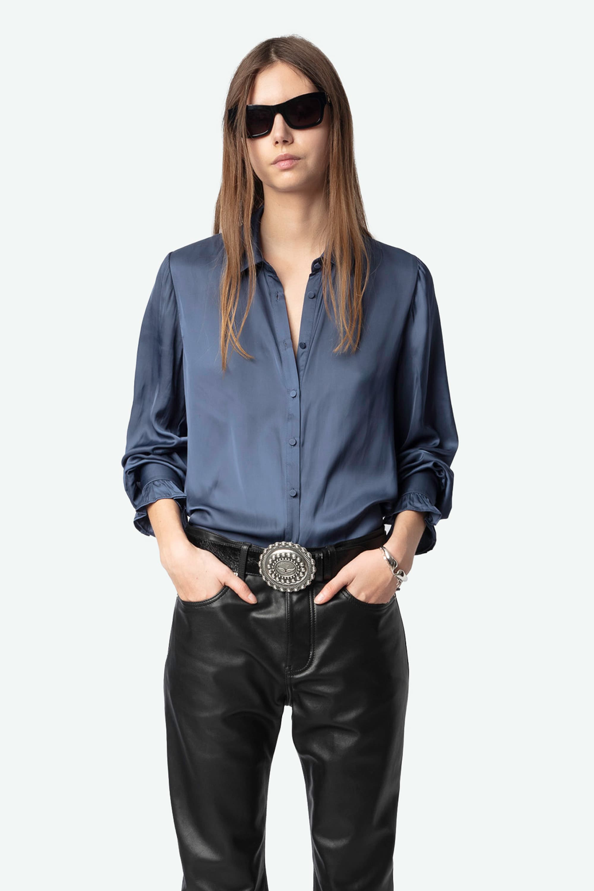 Thely Satin Shirt