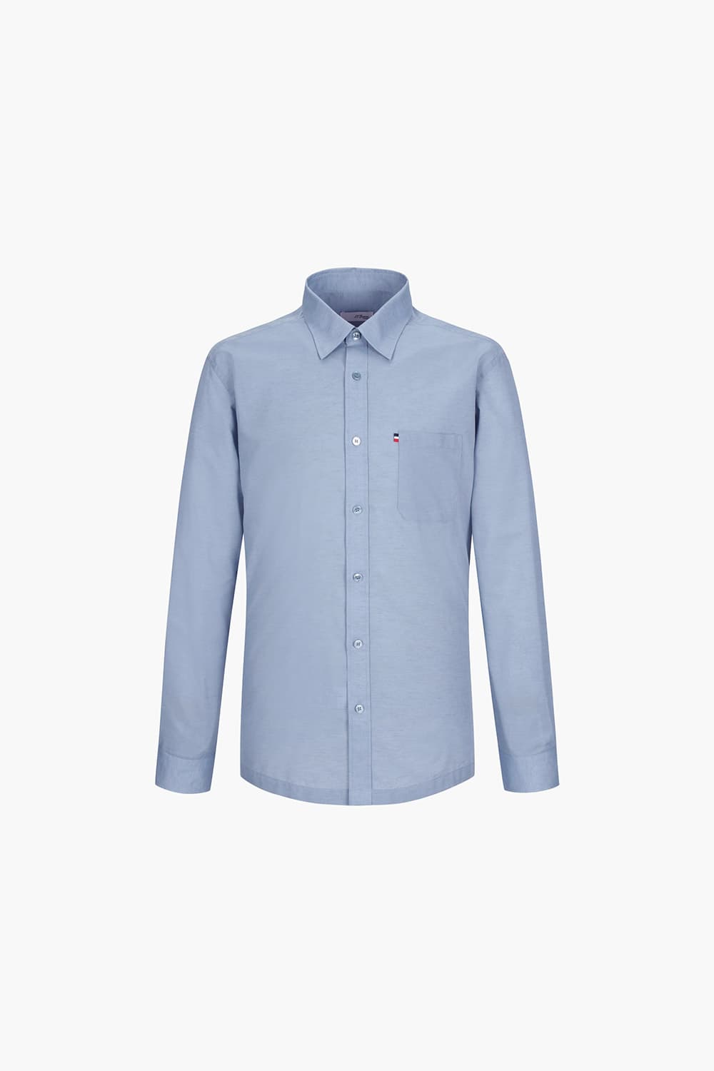 린넨 트리콜로르 955 뉴 캐주얼 핏 셔츠 블루 SE5SM22LS955SBU