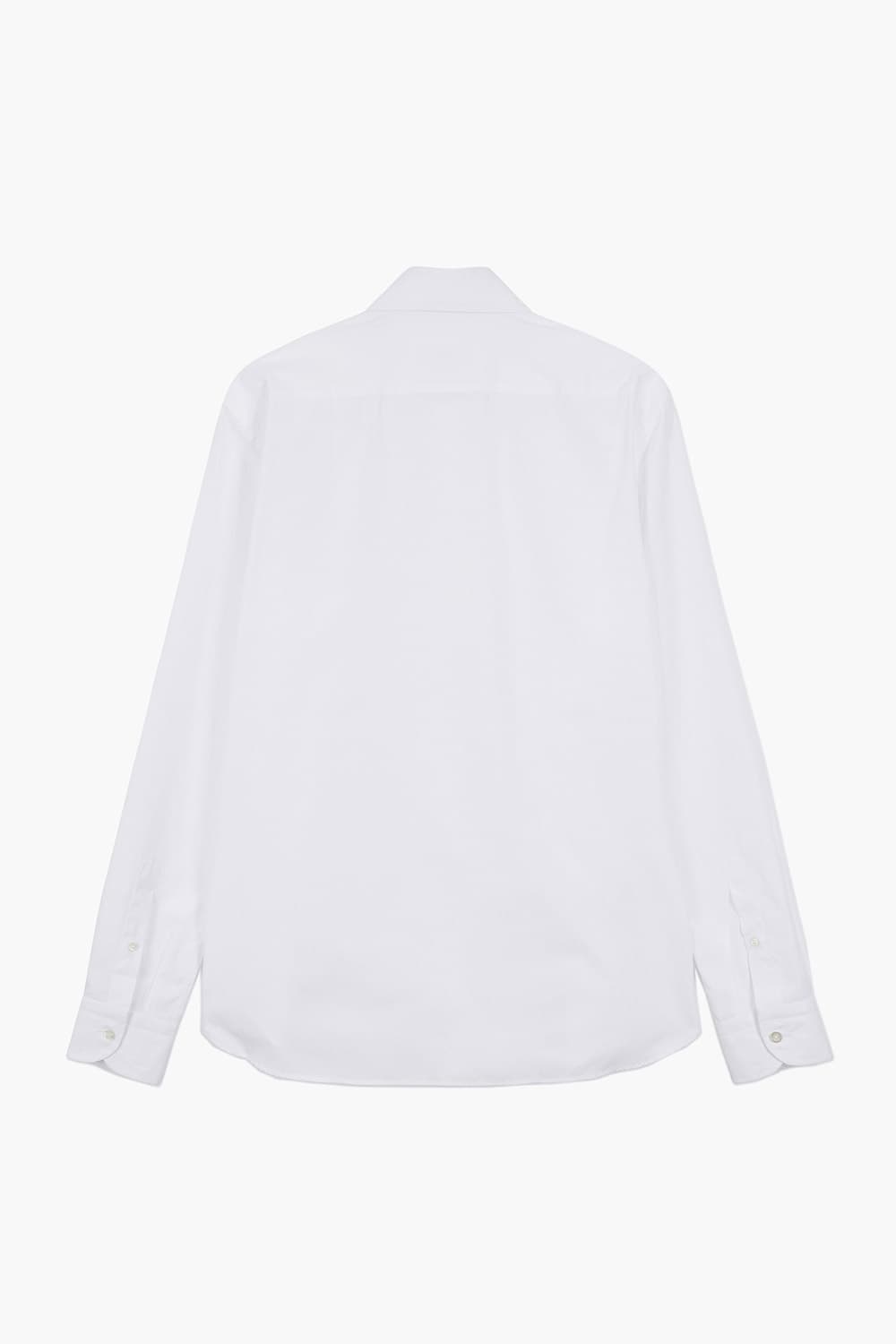 BEAULIEU 코튼 베이직 301 화이트 셔츠