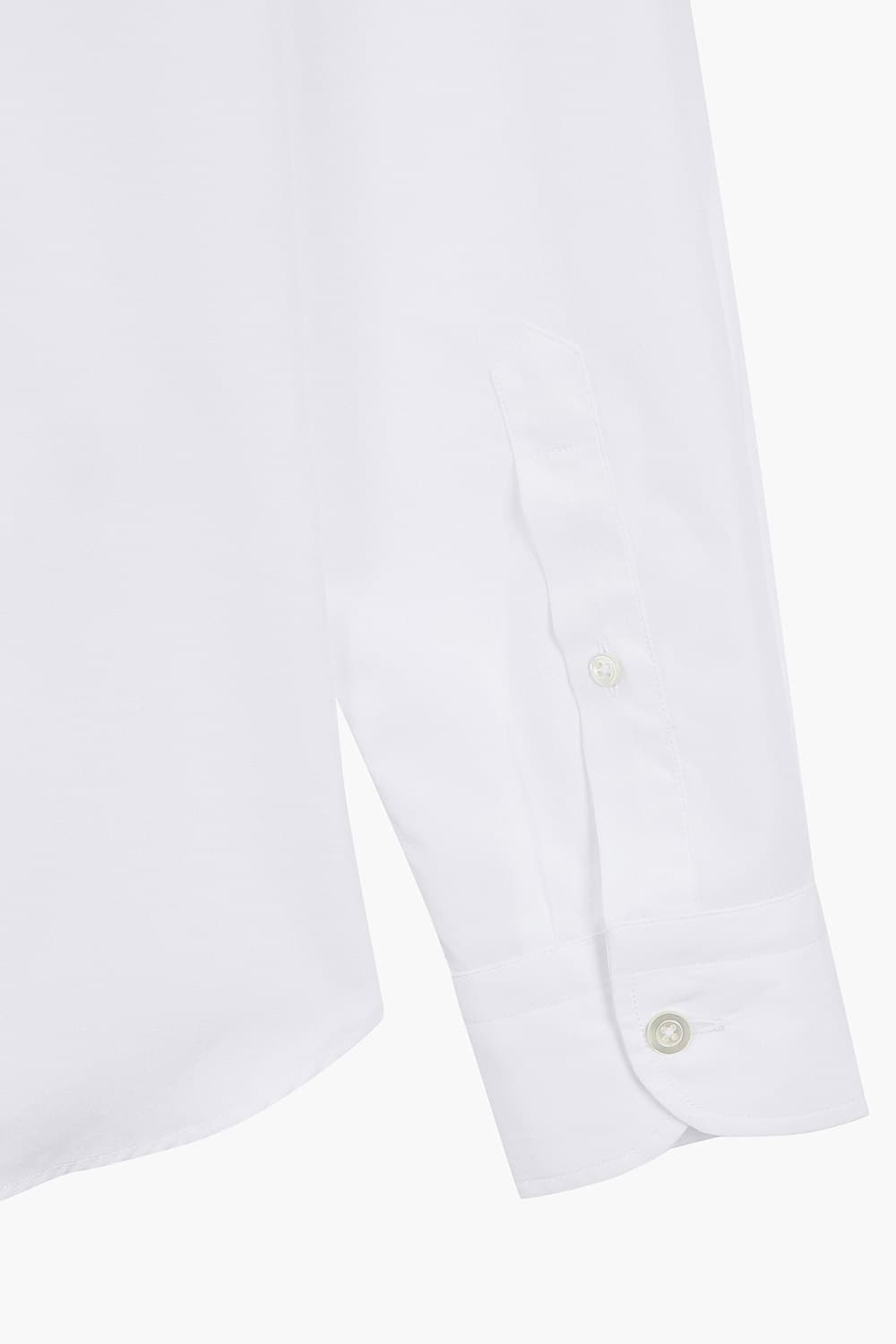 BEAULIEU 코튼 베이직 301 화이트 셔츠