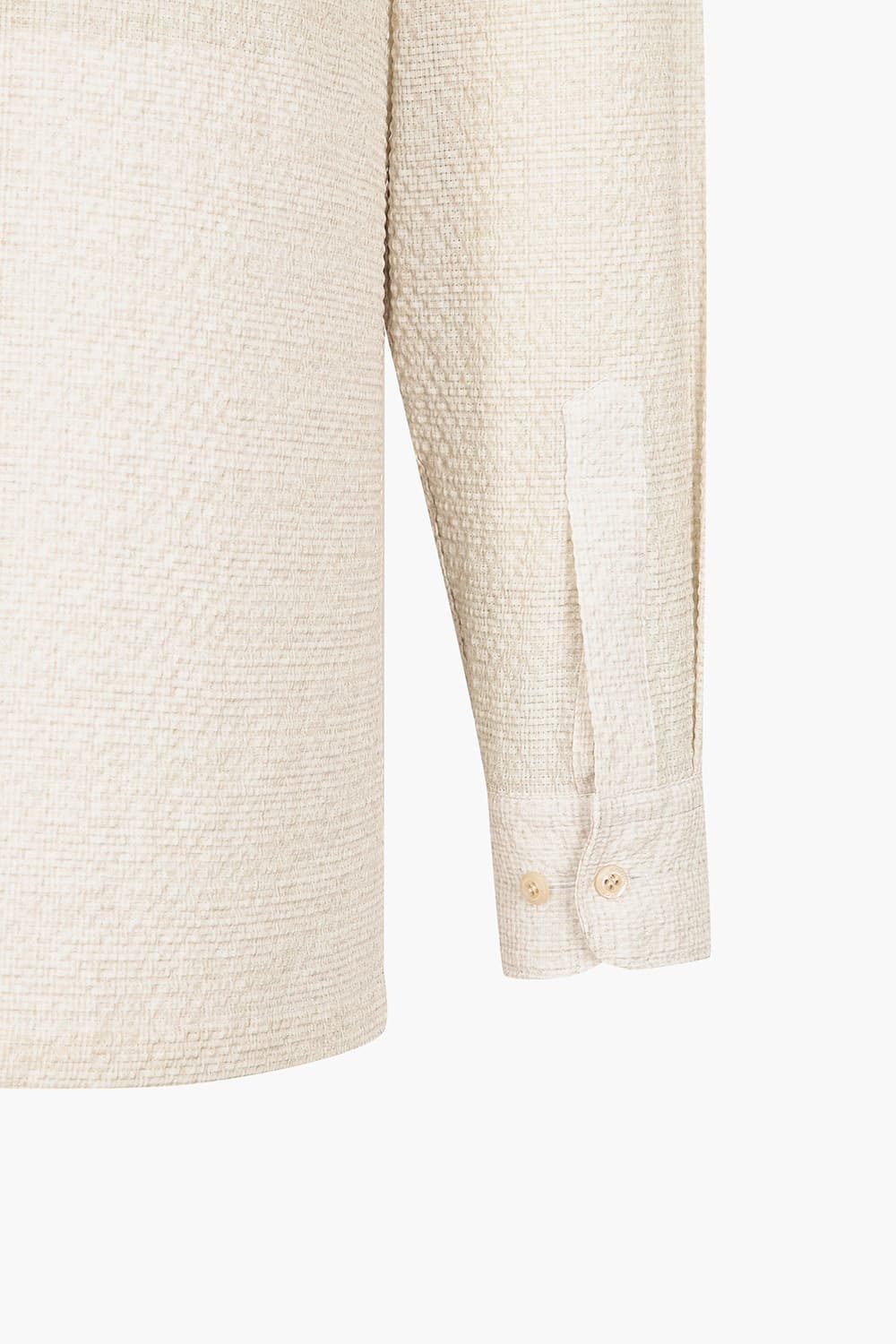 시어서커 미니 체크 120 비즈니스 셔츠 베이지 SE5SM11LS120SBE