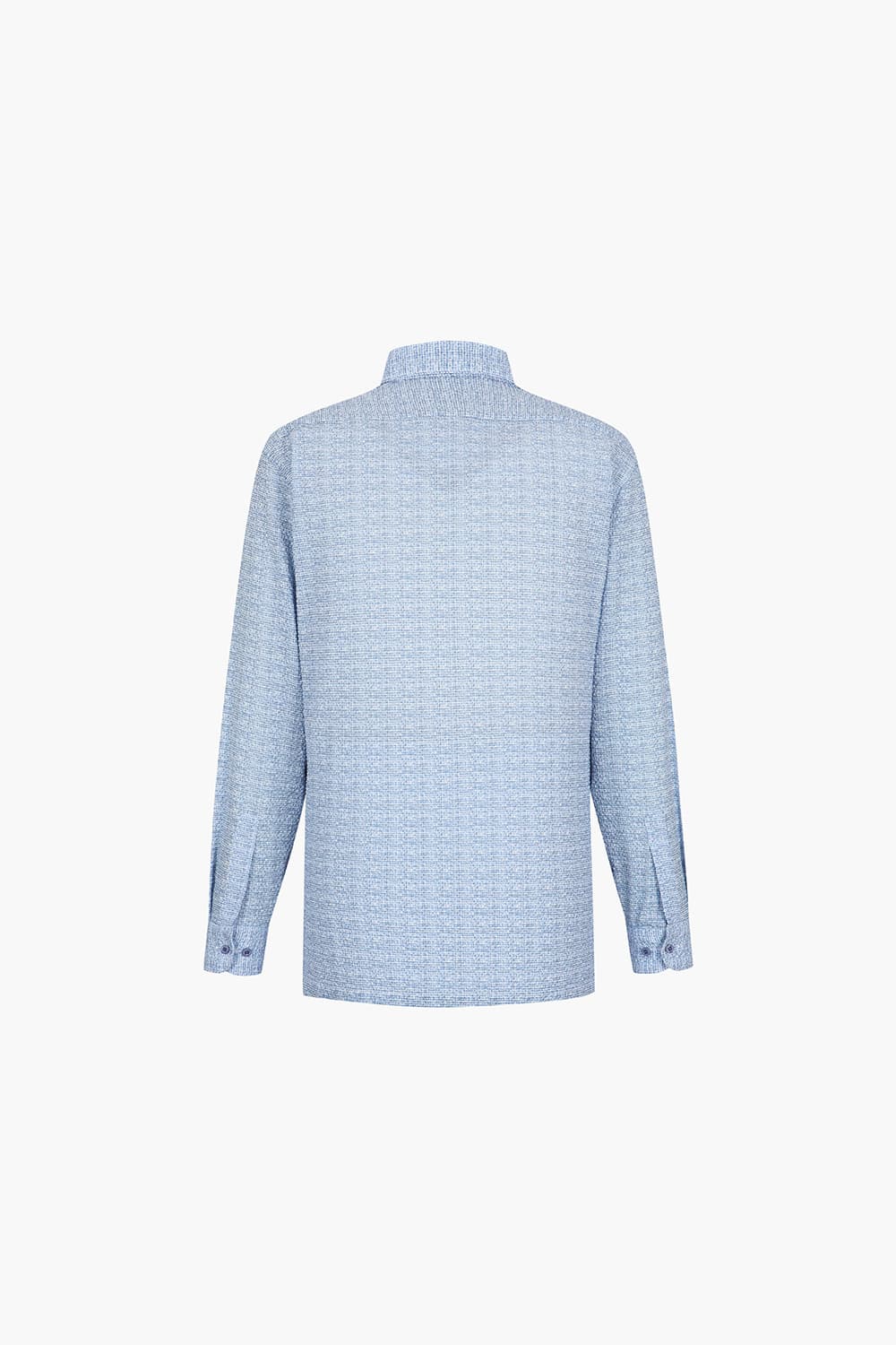 시어서커 미니 체크 120 비즈니스 셔츠 네이비 SE5SM11LS120SNY