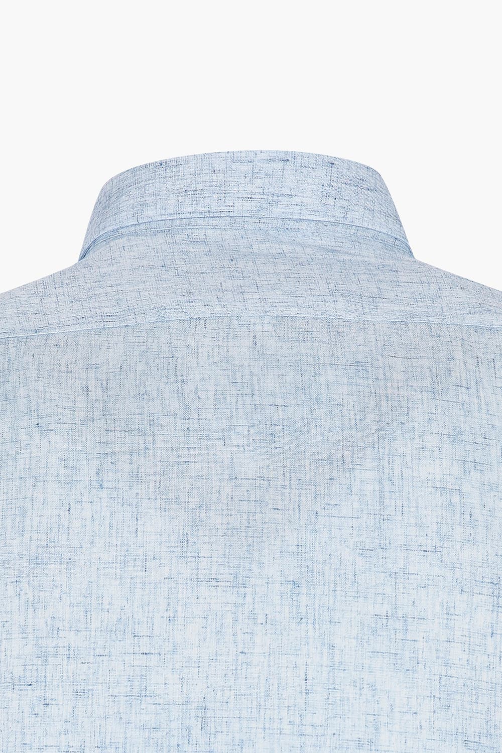 린넨 혼방 프린트 128 비즈니스 셔츠 블루 SE5SM11LS128SBU