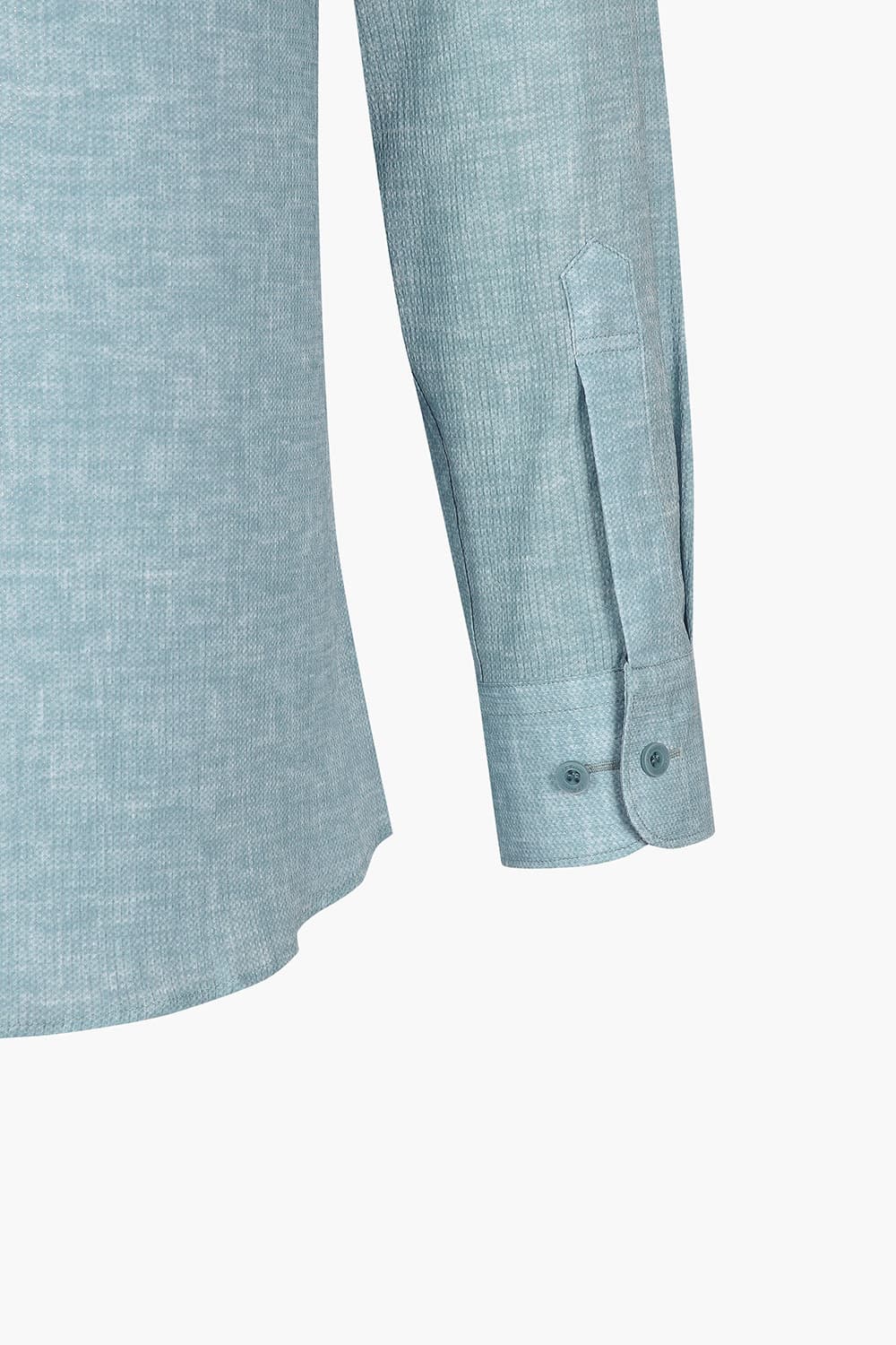 시어서커 프린트 129 비즈니스 셔츠 그린 SE5SM11LS129SGE