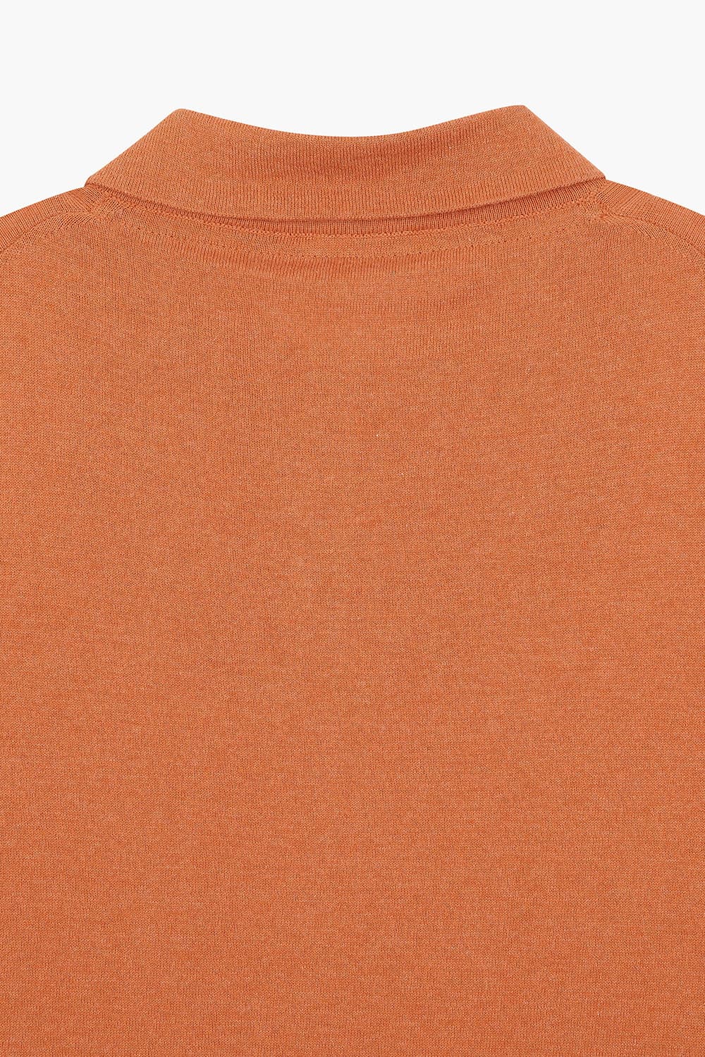 MC 코튼 폴로 501 오렌지 반소매 니트