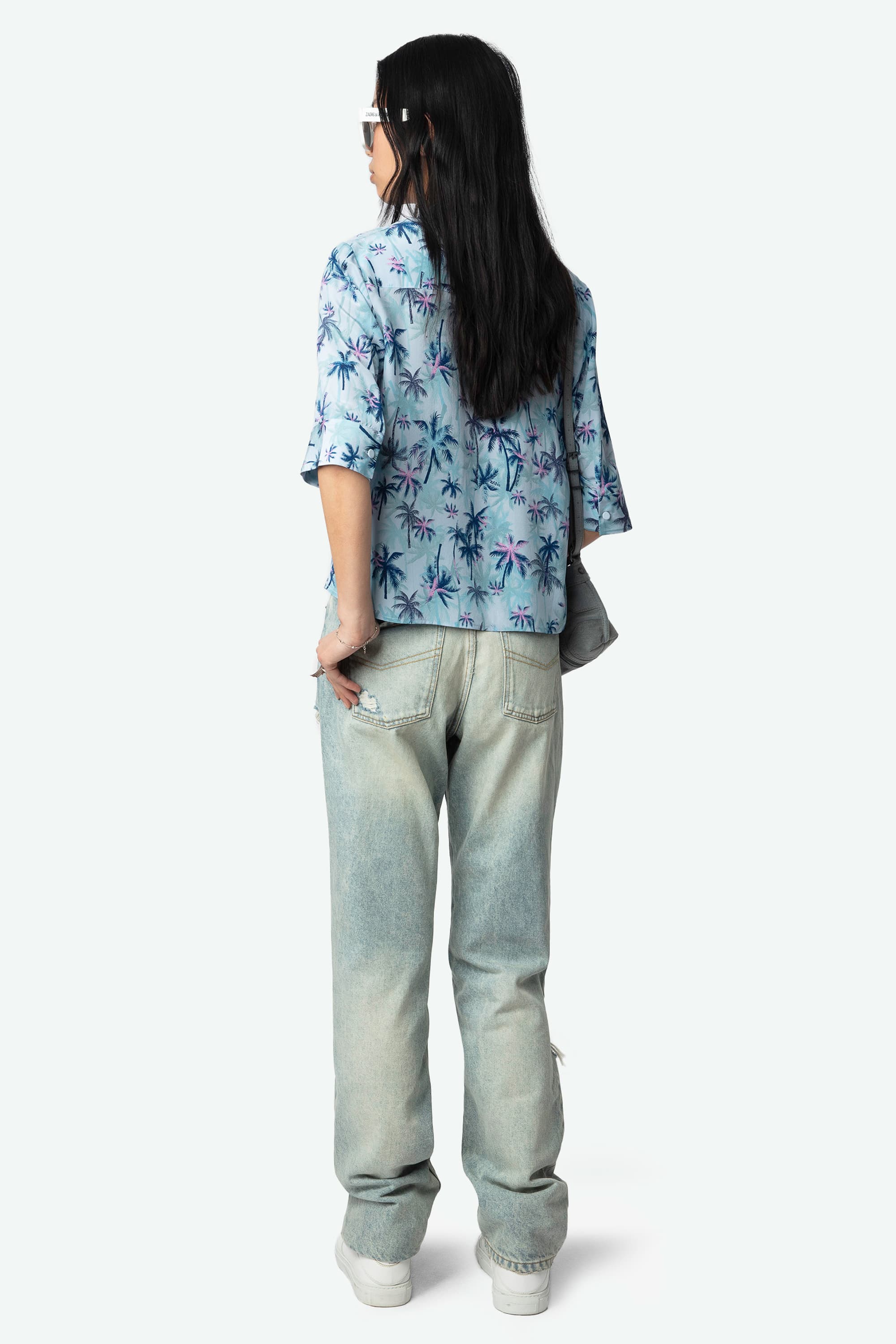 Telmos Palm Silk Shirt
