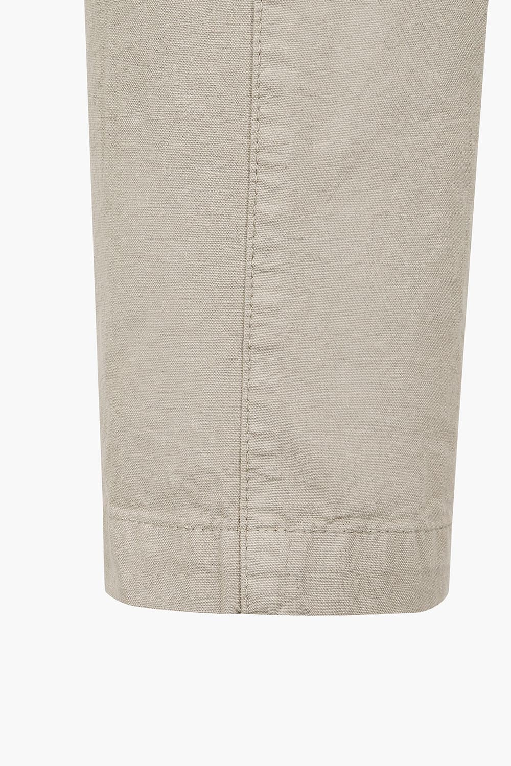 린넨 혼방 스트레이트 베이지 캐주얼 팬츠