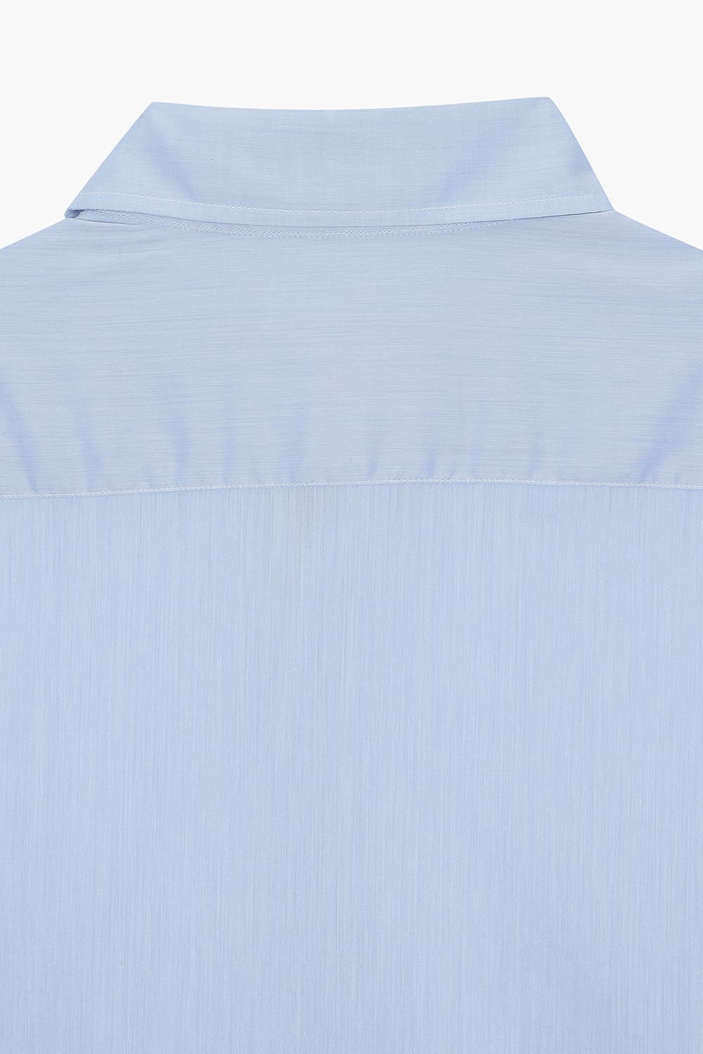 코튼 베이직 라이트블루 셔츠