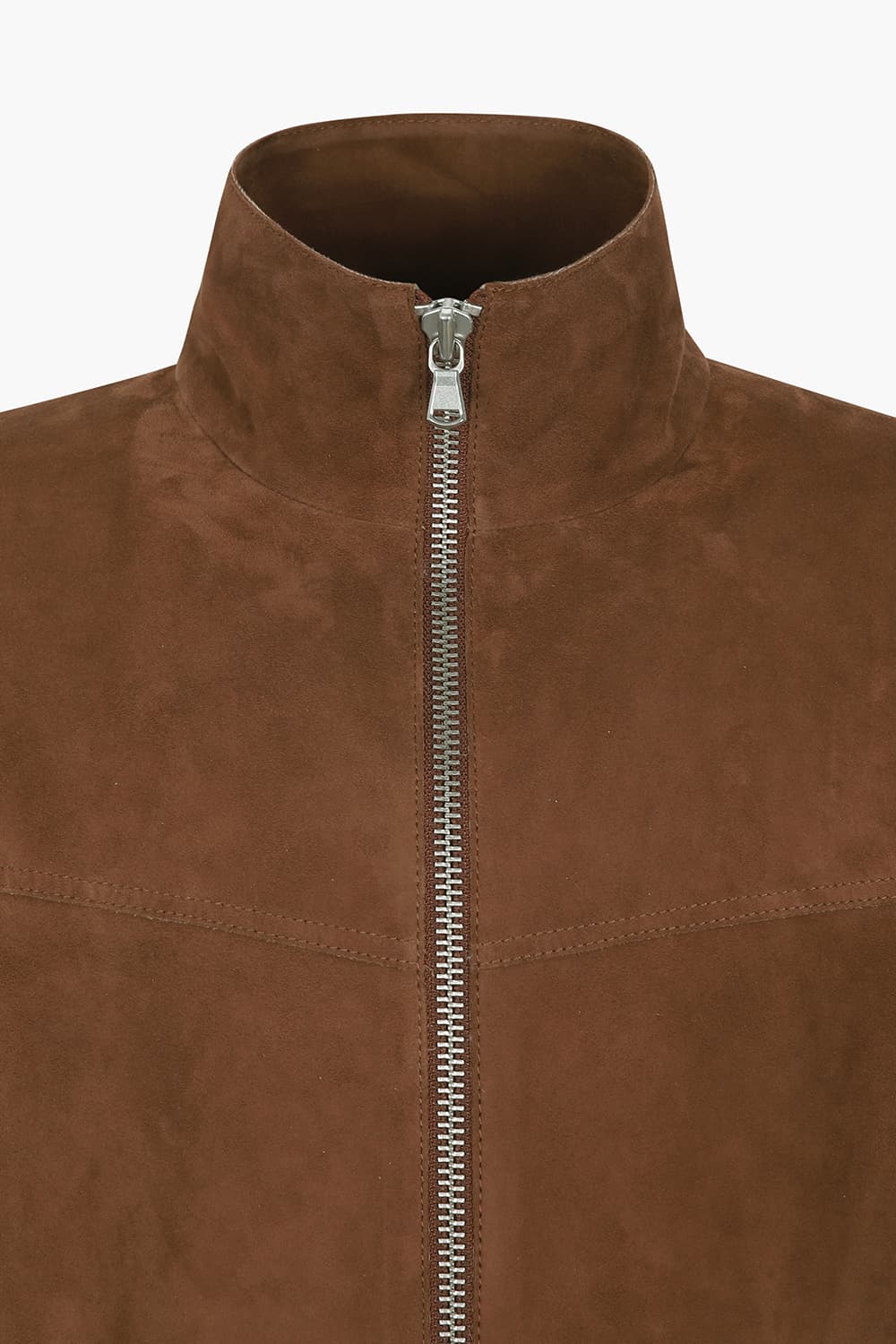 GIUBBINO 램스킨 바이커 가죽 803 레드브라운 점퍼