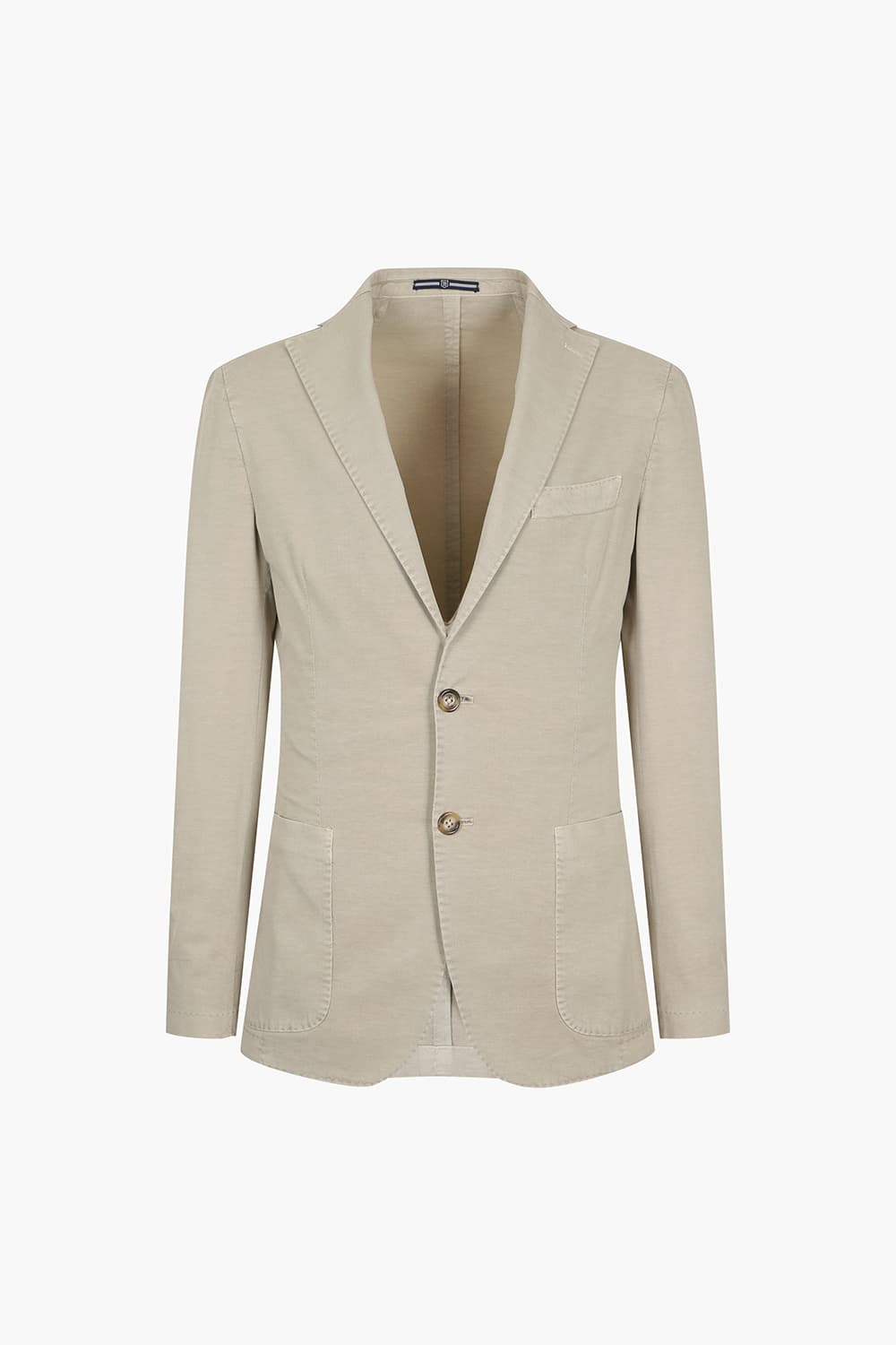 린넨 혼방 베이지 테일러드 자켓