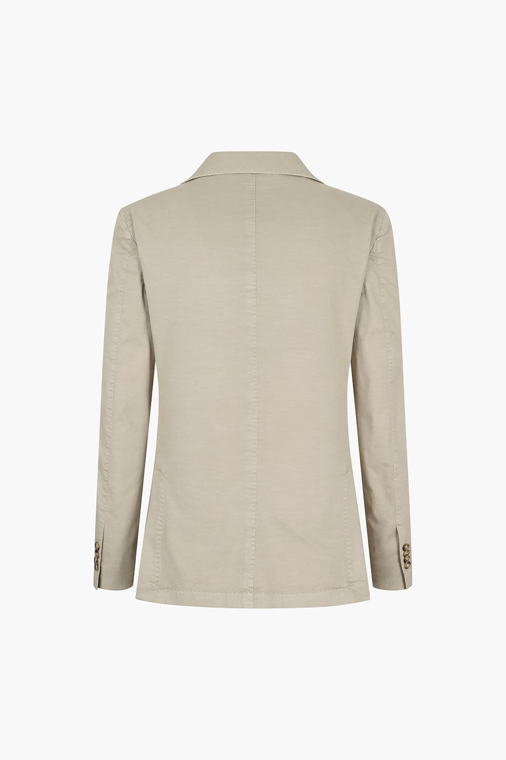 린넨 혼방 베이지 테일러드 자켓