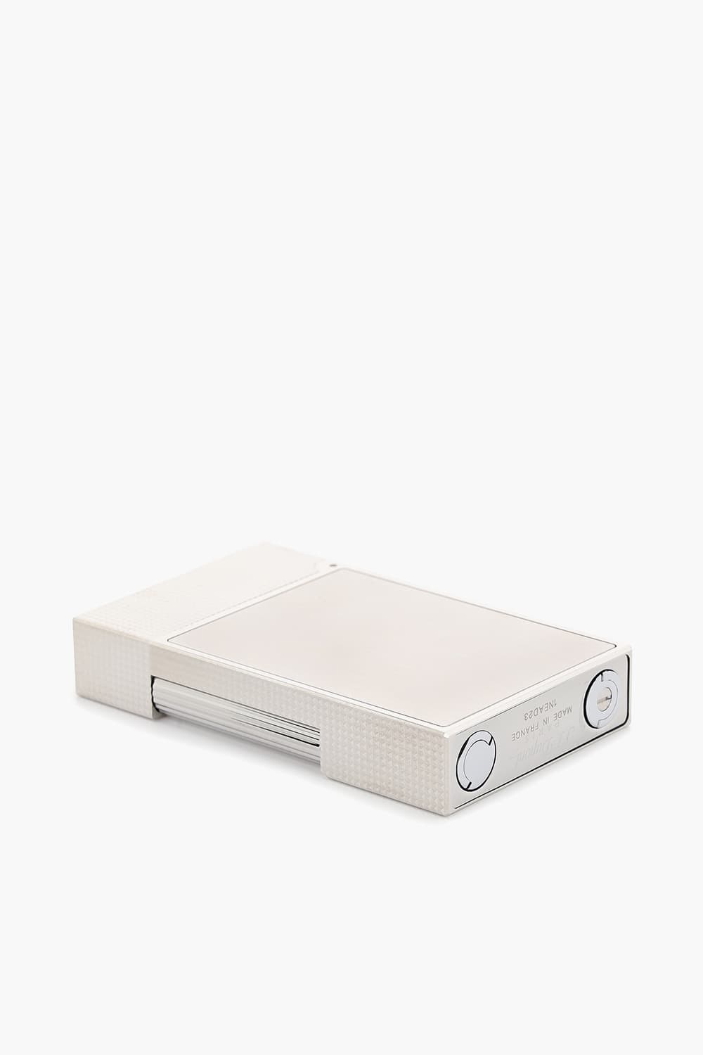 [SPECIAL KIT] 뉴 라인2 플레티넘도금 브러쉬드 라이터 실버