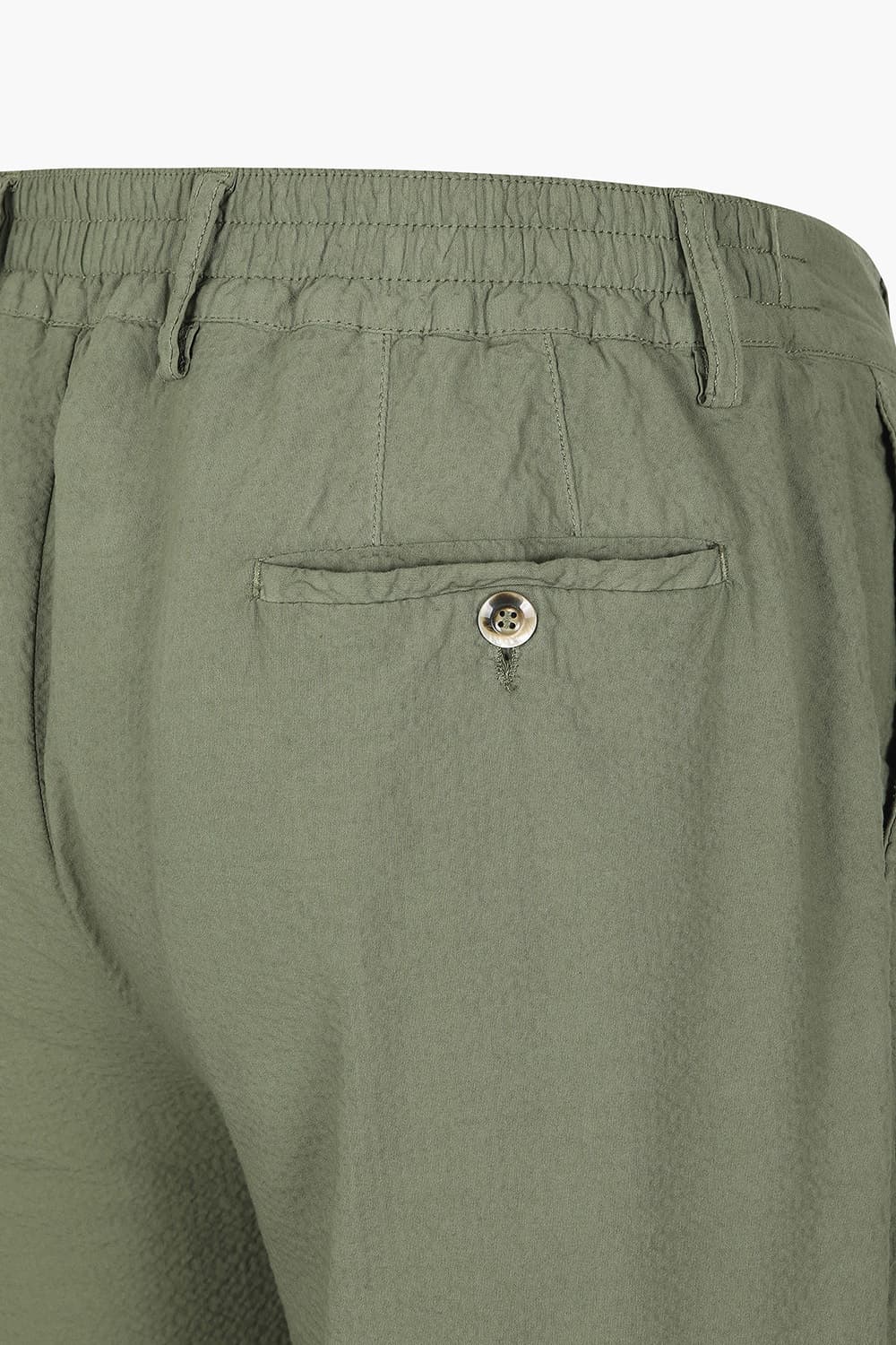 SEERSUCKER 코튼 핀턱 스트레이트 팬츠 AMALFIC59603