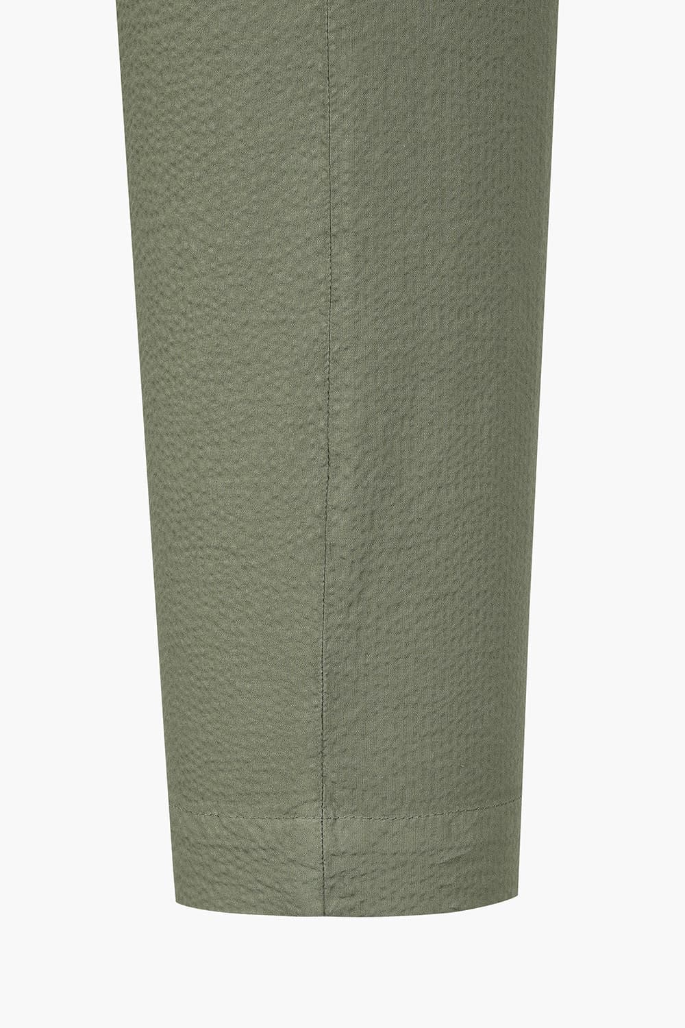 SEERSUCKER 코튼 핀턱 스트레이트 팬츠 AMALFIC59603