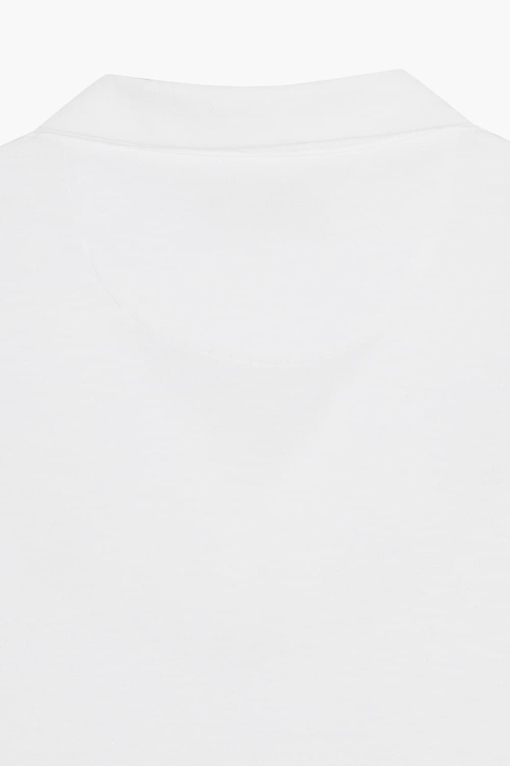 MC 코튼 노 버튼 502 화이트 반소매 티셔츠