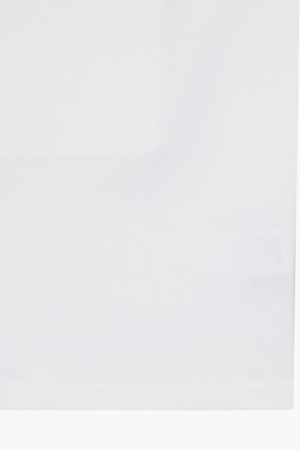 PRINTED T-SHIRT 코튼 스퀘어 프린트 102 화이트 반소매 티셔츠