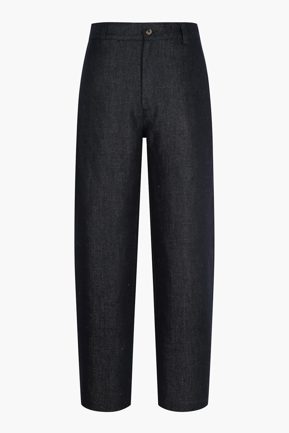 TROUSERS 린넨 벌룬 103 다크네이비 캐주얼 팬츠