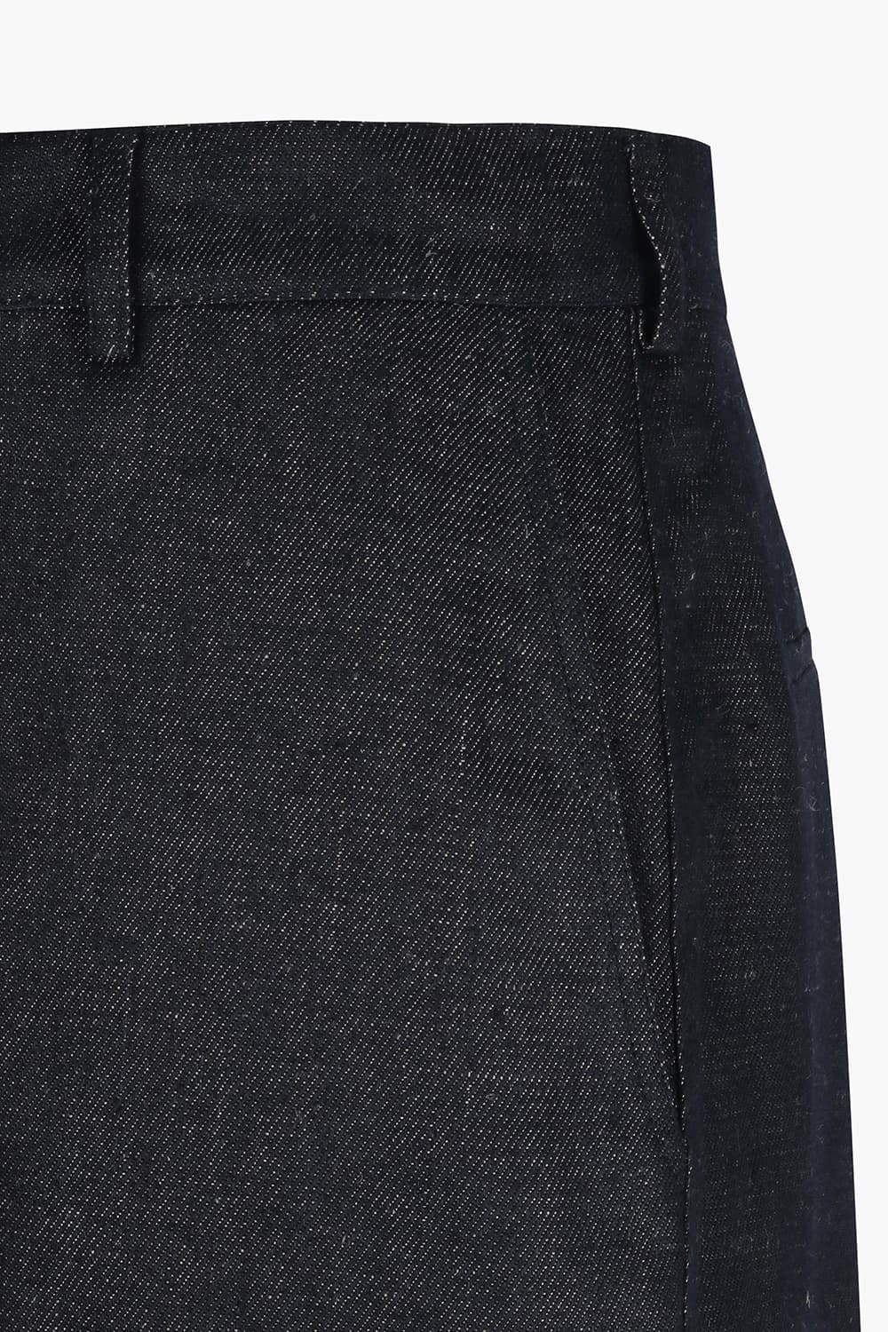 TROUSERS 린넨 벌룬 103 다크네이비 캐주얼 팬츠