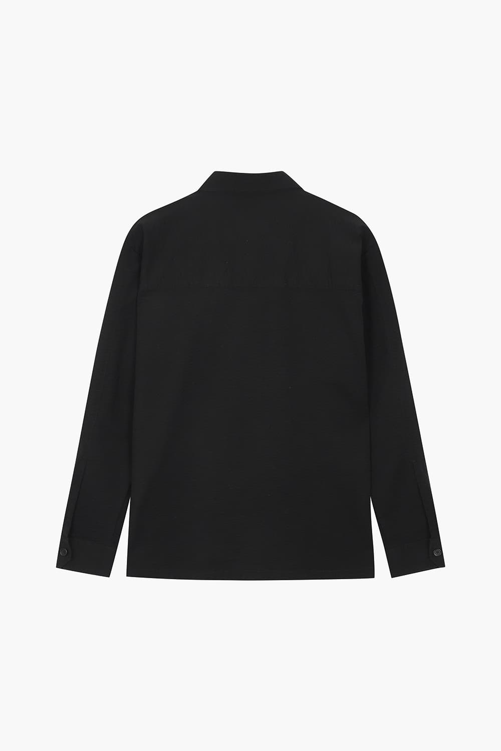 SEVERAS HEAVY 코튼 버튼 다운 투 포켓 셔츠