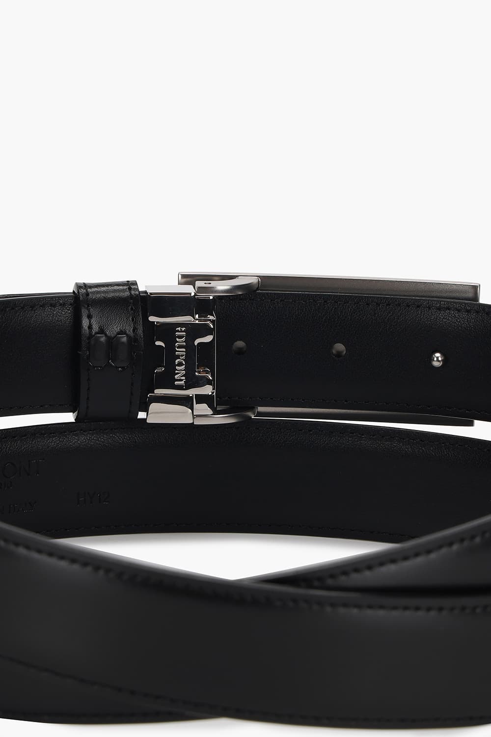 에이펙스 박스버클 브러쉬드 팔라듐 30MM 벨트 블랙 CJ9301000Z