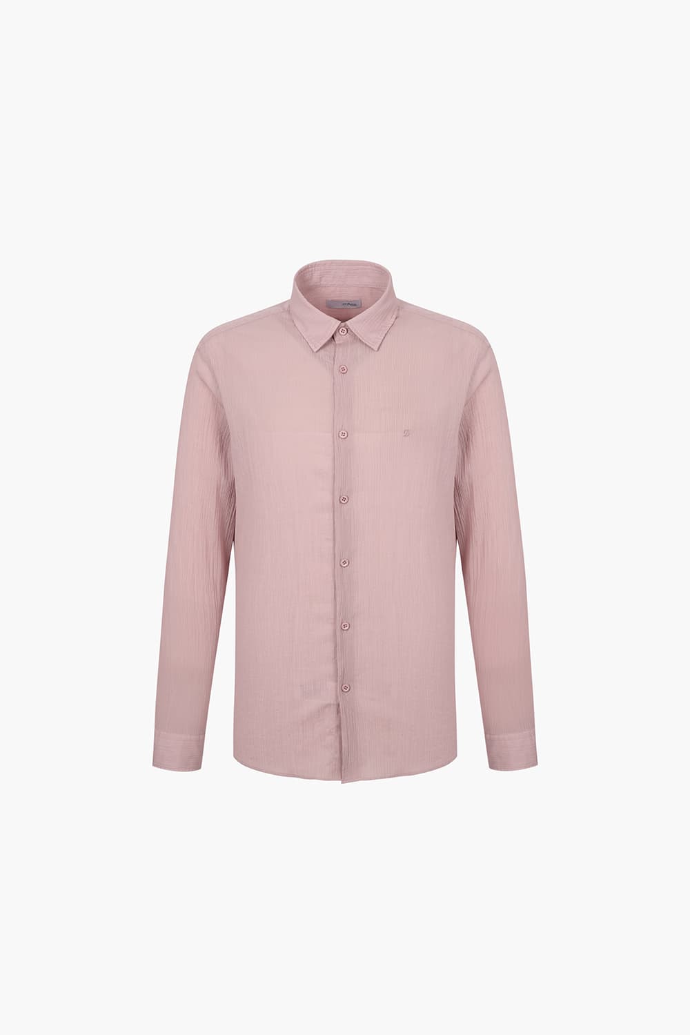 크리즈 보일 솔리드 345 뉴 캐주얼 핏 셔츠 핑크 SE5SM21LS345SPK