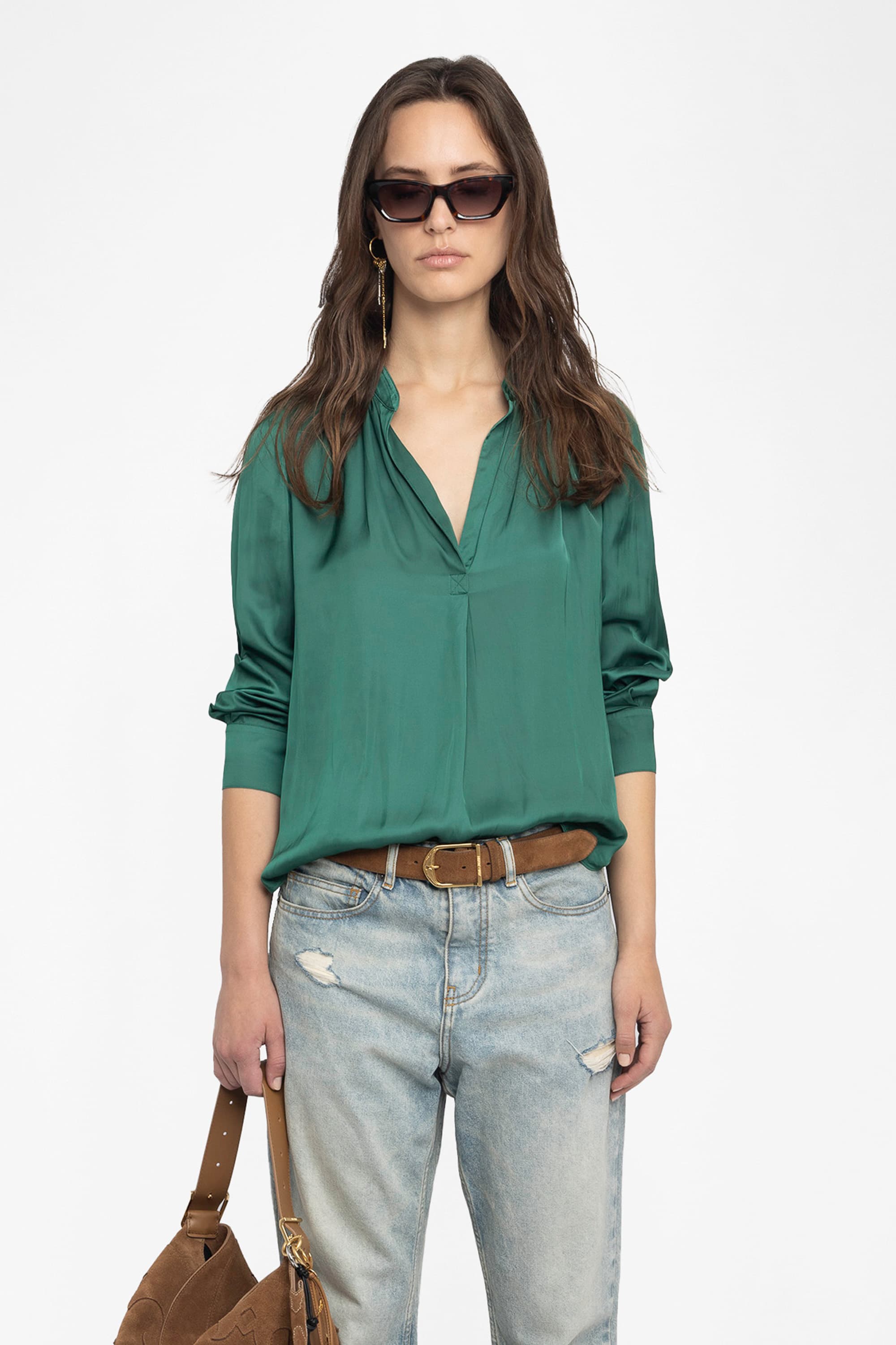 Tink Satin Blouse