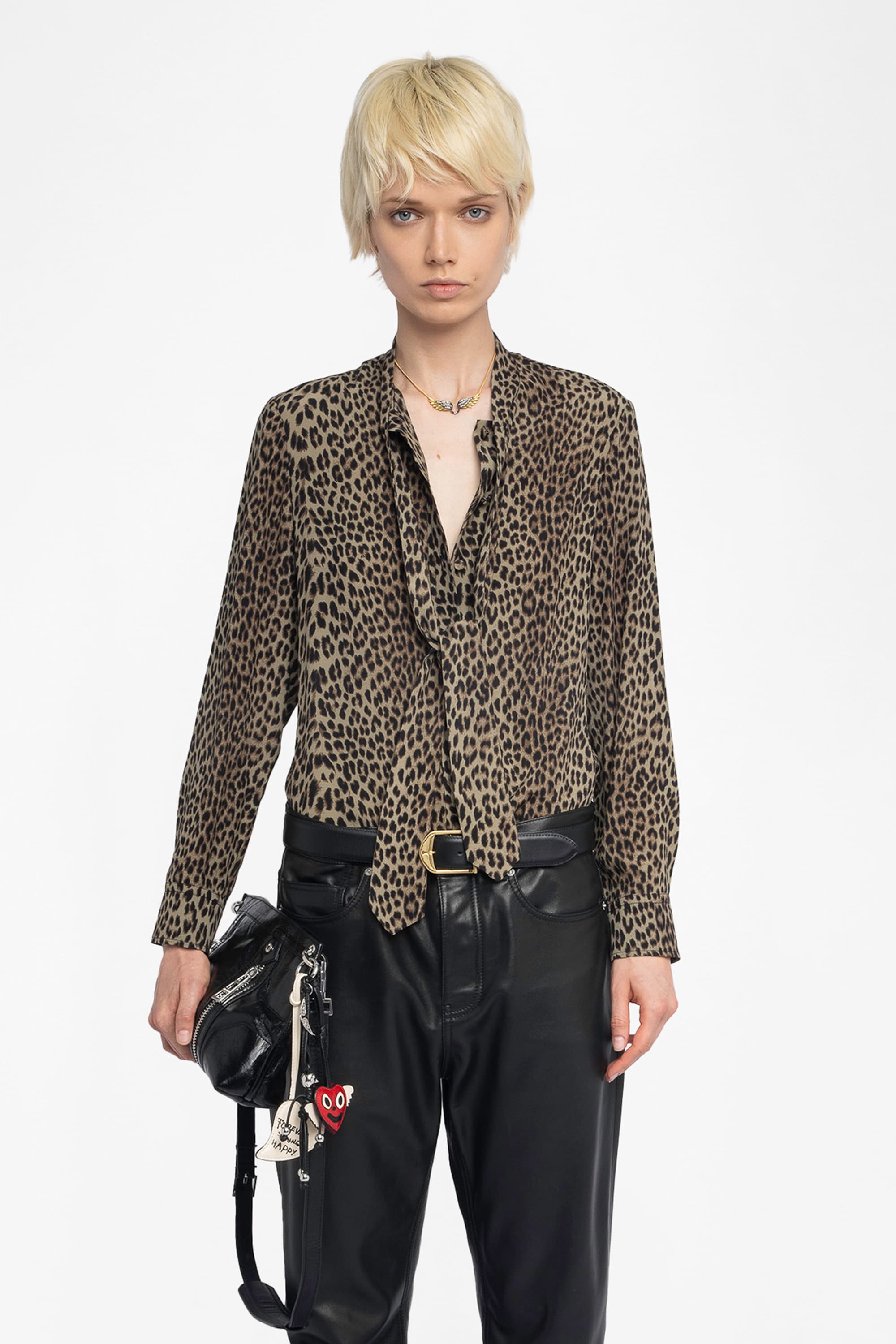 Tulba Leopard Blouse