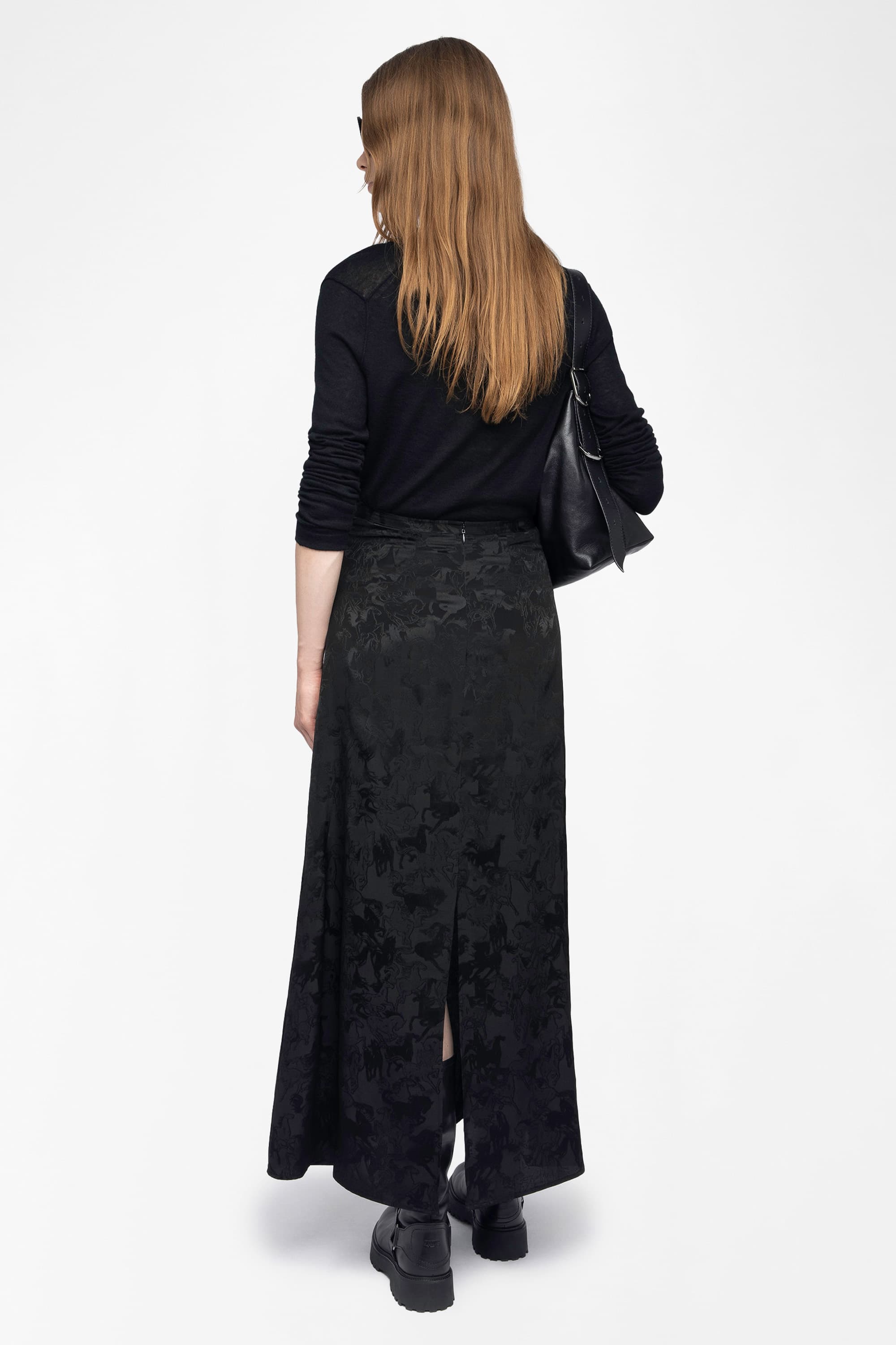 Jimeno Horse Silk Skirt