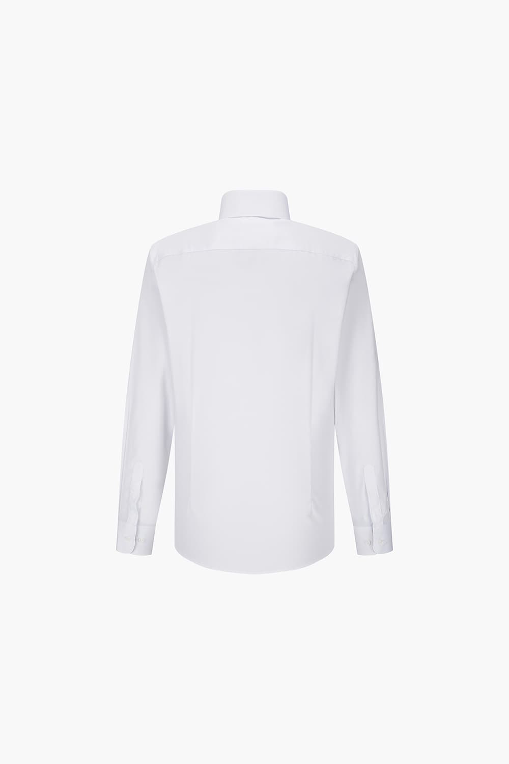 스트레치 배색 363 컴포터블 셔츠 화이트 SE4FM21LS363SWH