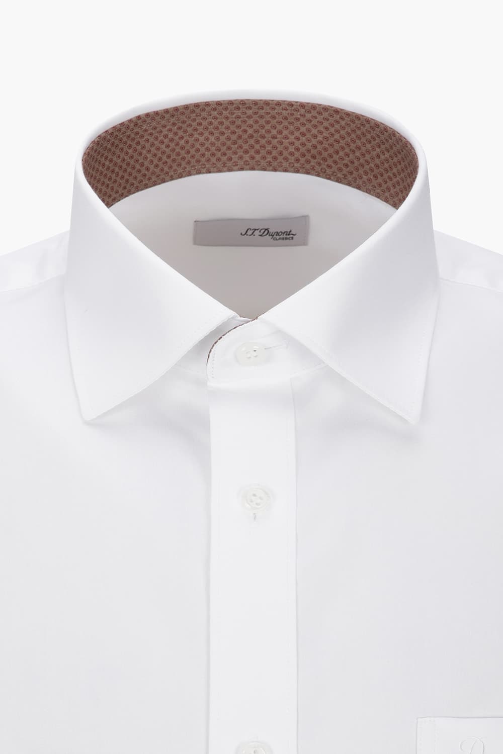 사틴 배색 162 비즈니스 셔츠 화이트 SE4FM11LS162SWH