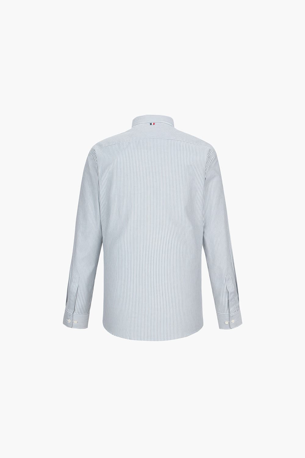 옥스포드 스트라이프 954 컴포터블(뉴 캐주얼 핏) 셔츠 그린 SE4FM22LS954SGE